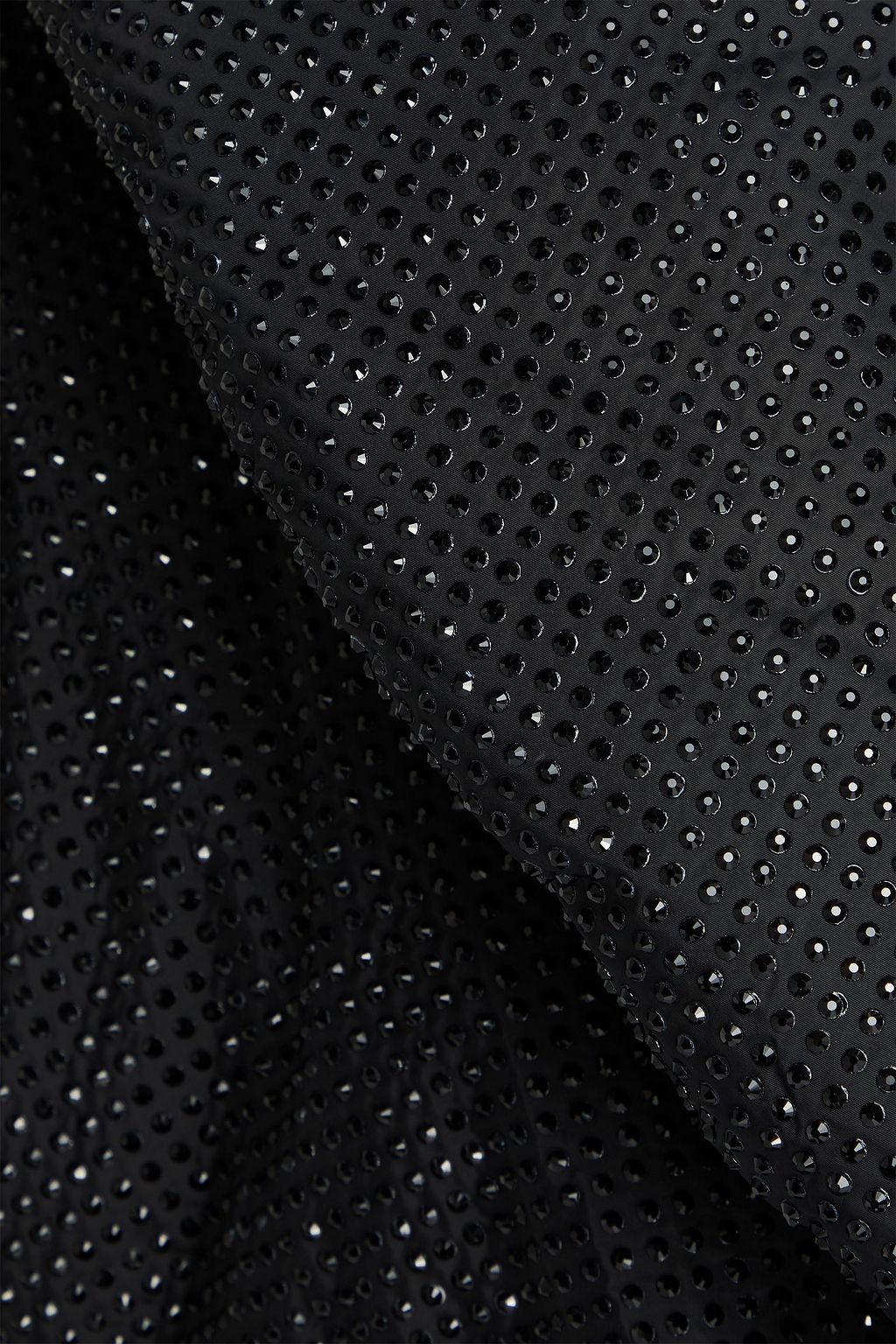 ALEXANDER WANG Cropped crystal-embellished shell jacket