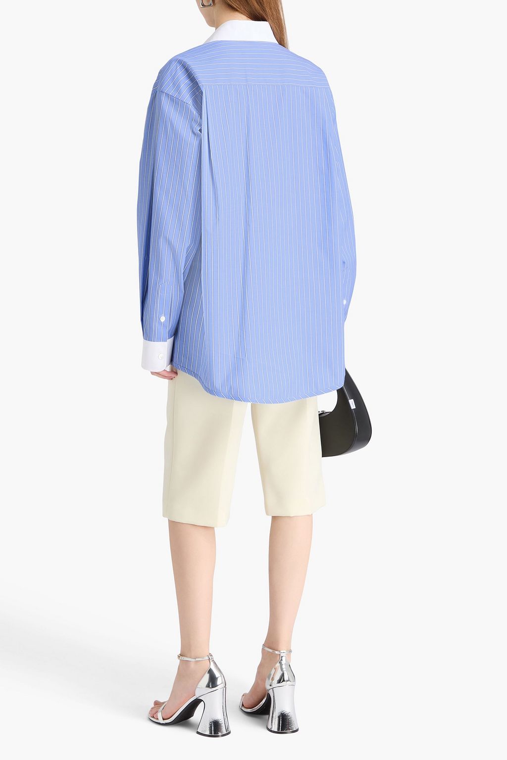 MARNI Striped cotton-poplin shirt