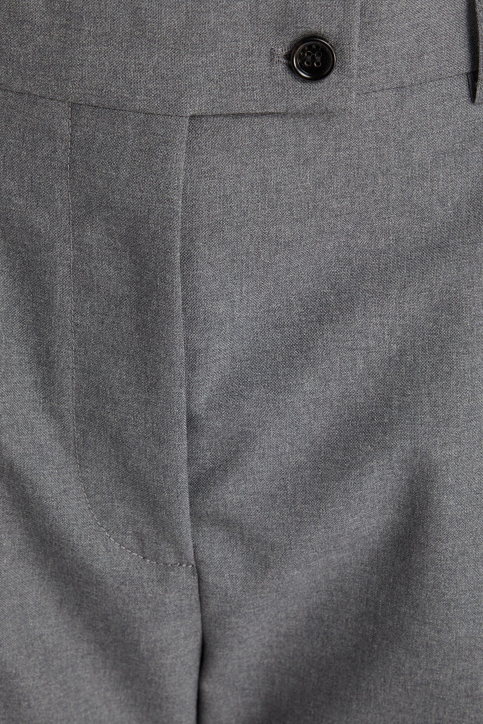 Marni Wool Tapered Pants In Gray