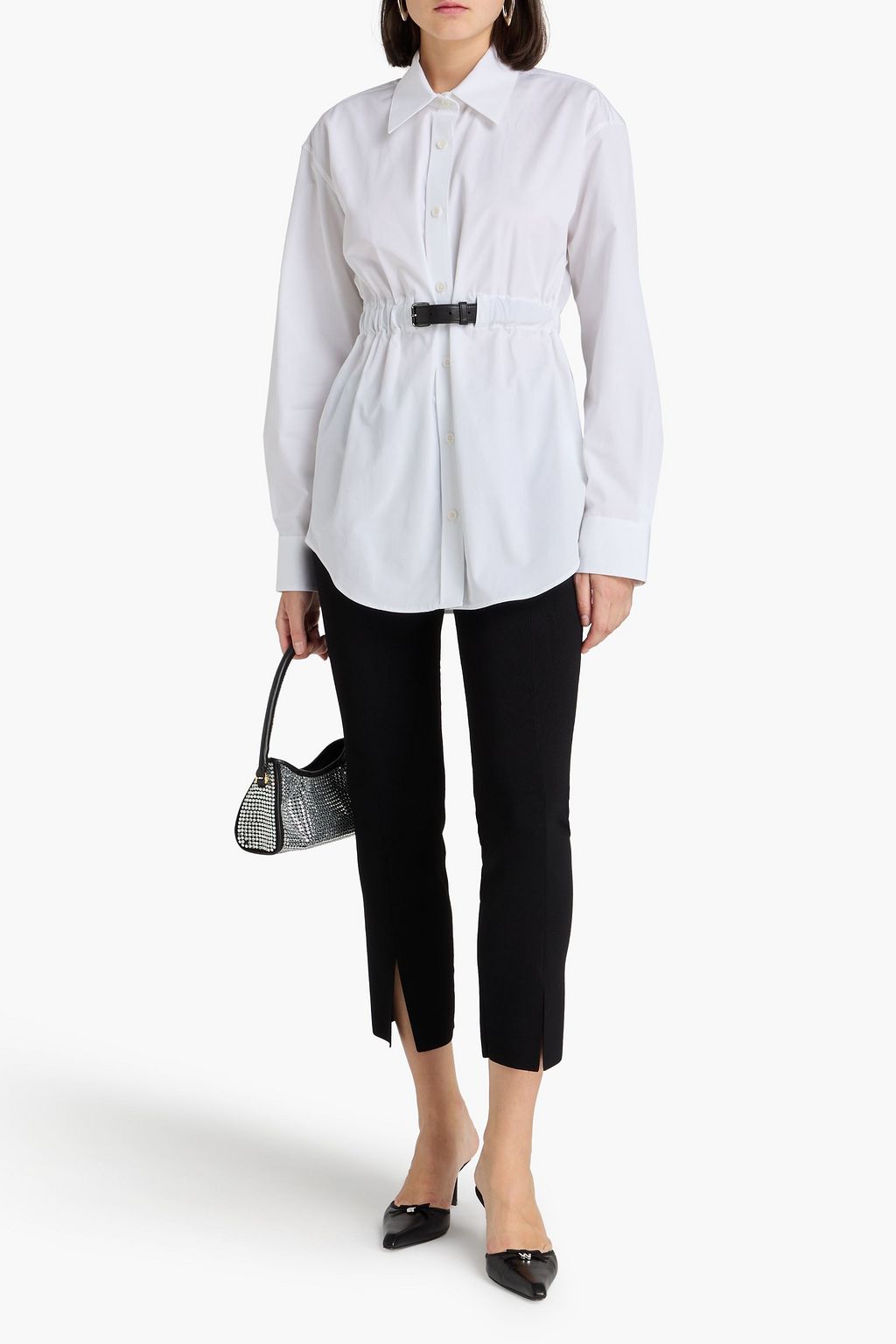 ALEXANDER WANG Cotton-poplin shirt