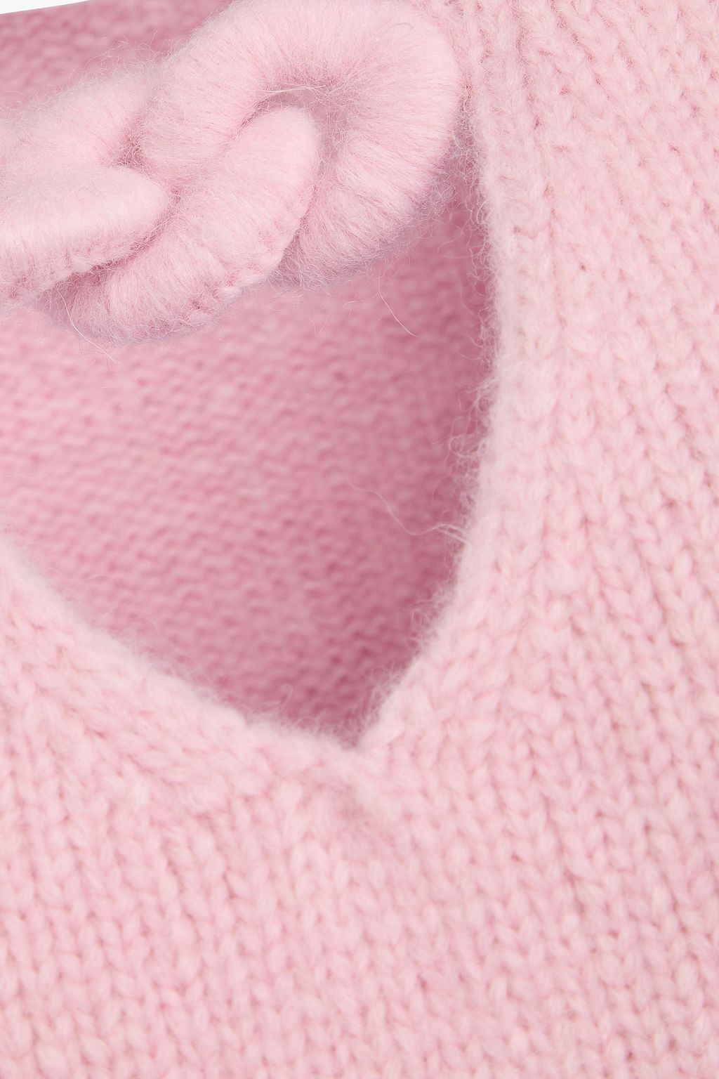 ALEXANDER WANG Cutout wool-blend top