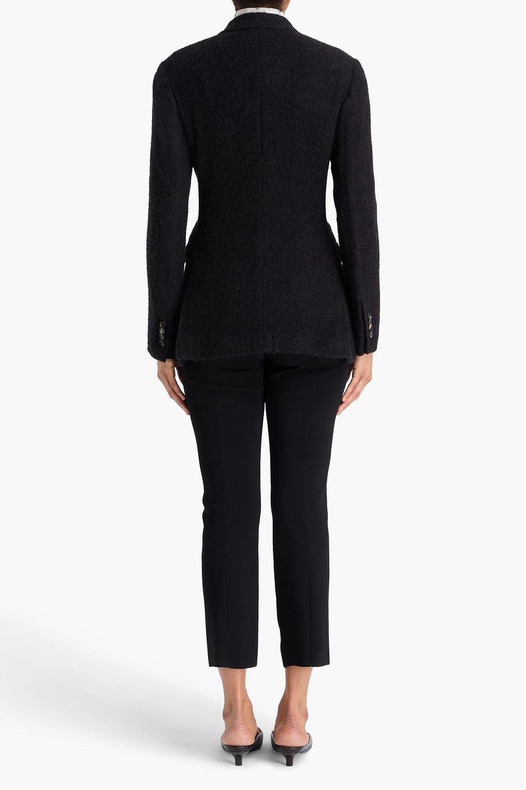 GABRIELA HEARST Amergin double-breasted silk and wool-blend bouclé-tweed blazer