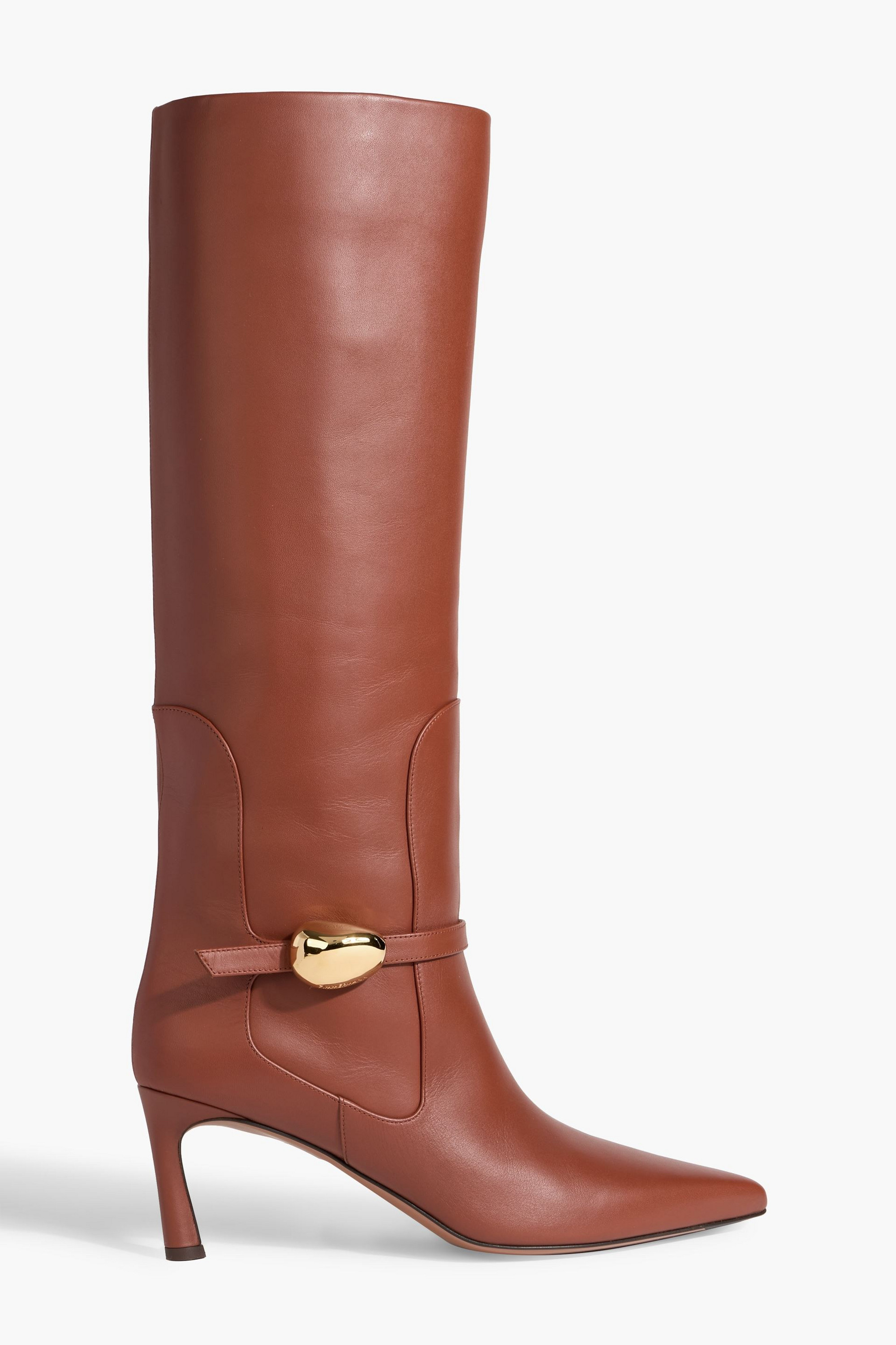 Zimmermann Embellished leather knee boots