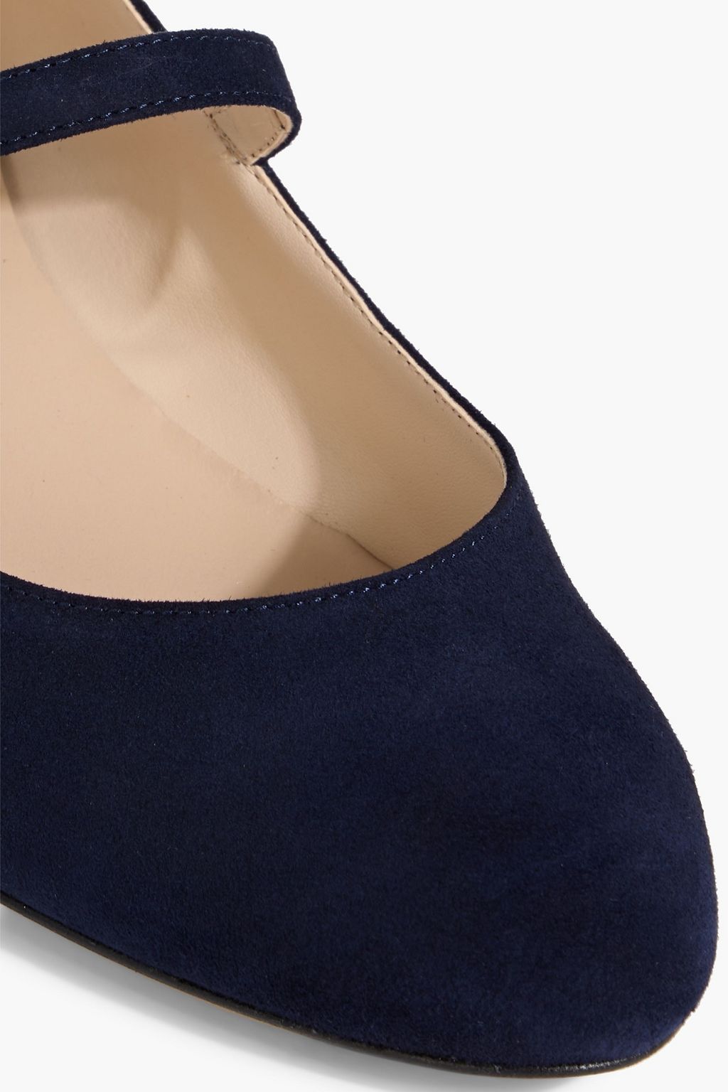 STUART WEITZMAN Gabby 45 suede Mary Jane pumps