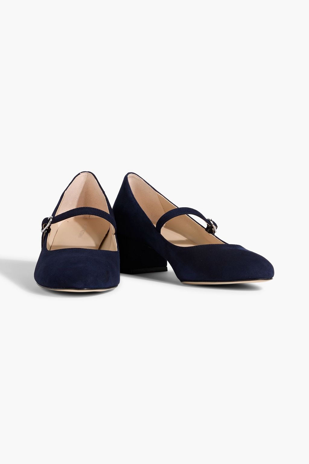 STUART WEITZMAN Gabby 45 suede Mary Jane pumps