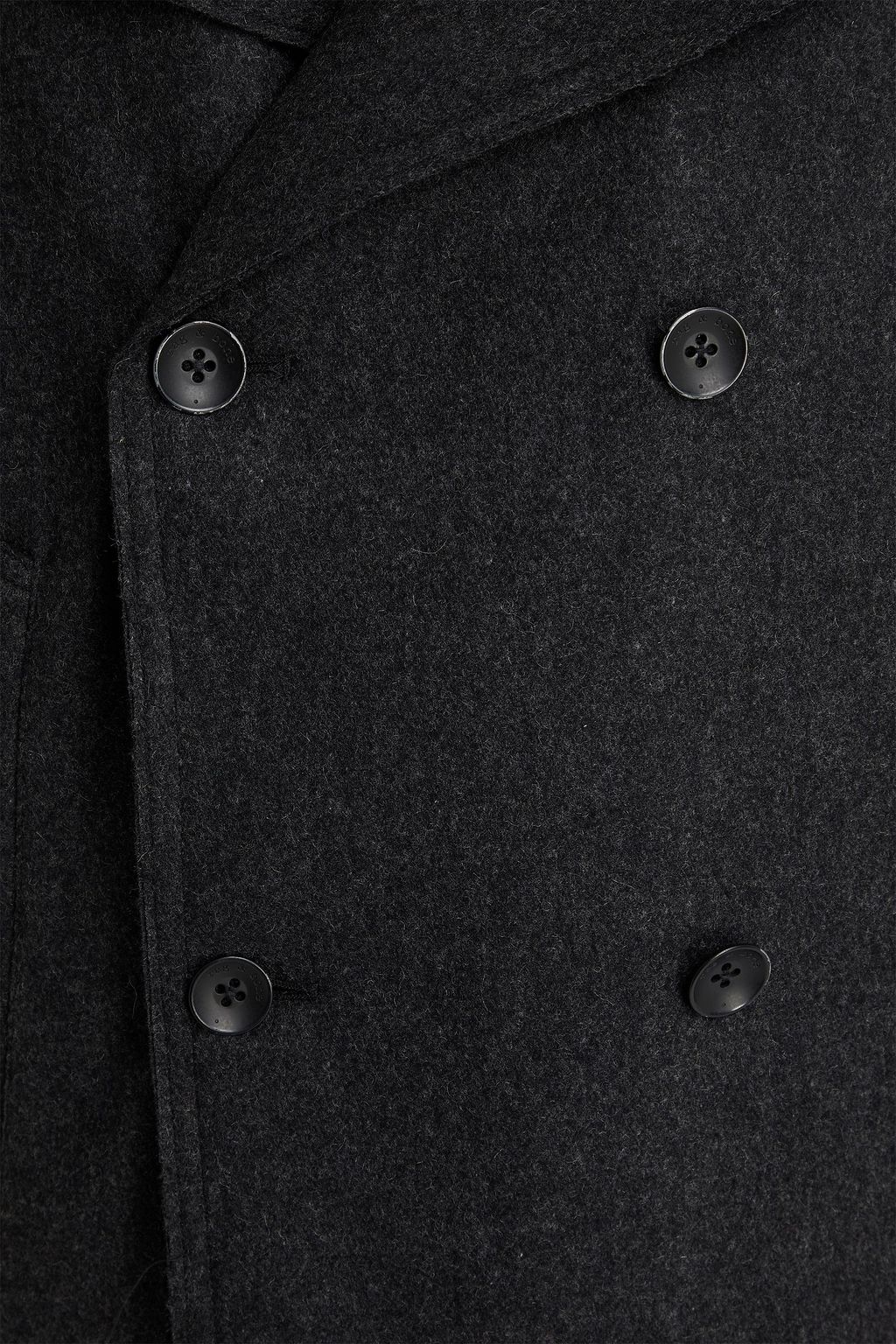 RAG & BONE Eddy double-breasted wool-blend felt jacket