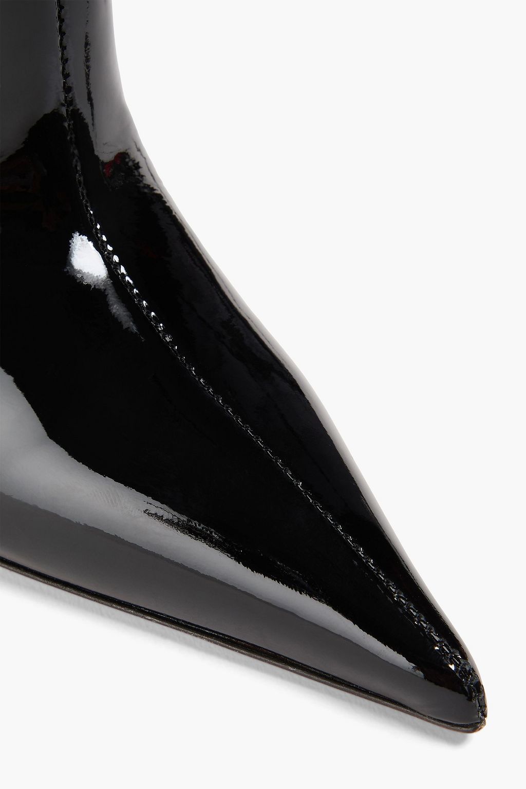 AMINA MUADDI Fiona patent-leather boots
