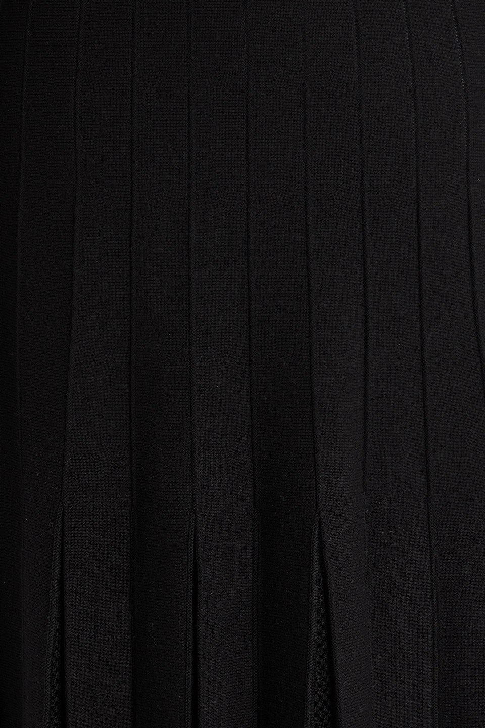 Gabriela Hearst Walsh Crochet-trimmed Wool And Silk-blend Midi Dress In Black