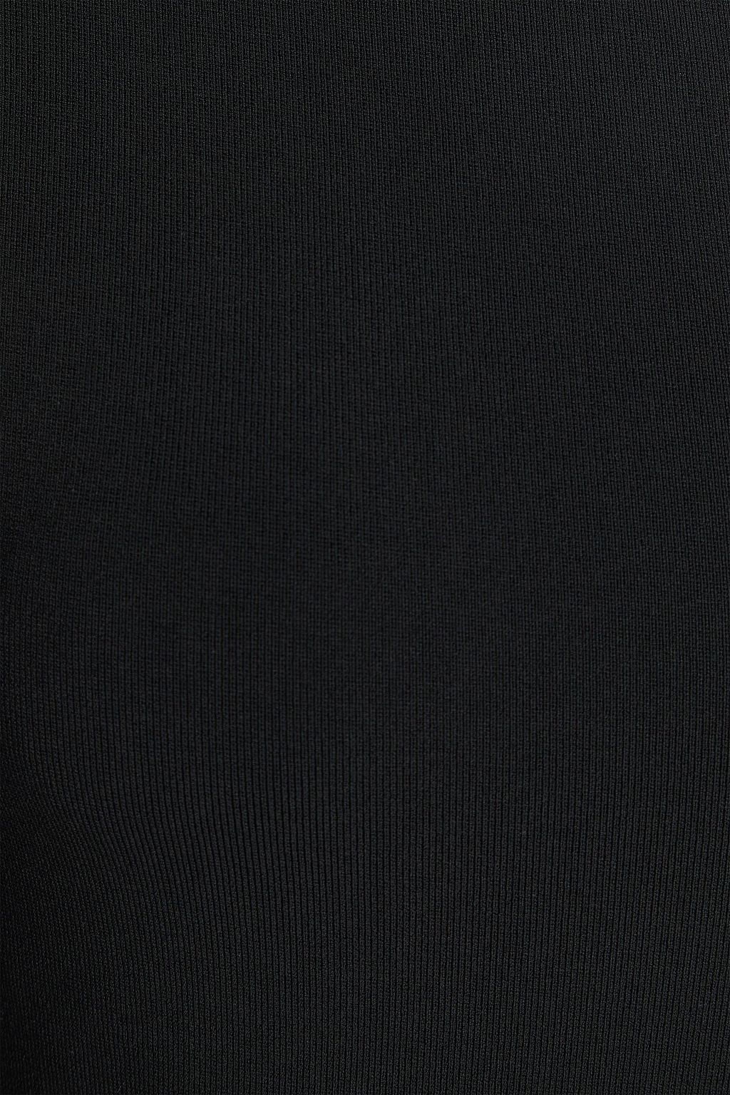 ALEXANDER WANG Asymmetric one-sleeve knitted top