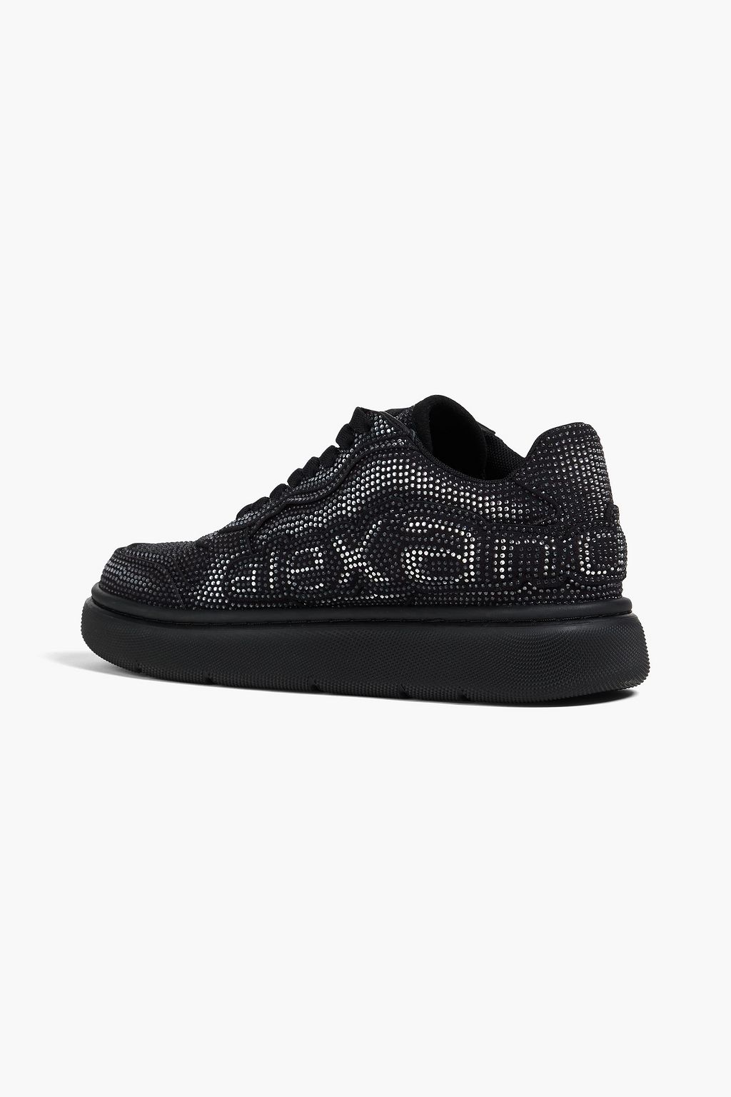 ALEXANDER WANG حذاء سنيكرز مزيّن بالكريستال