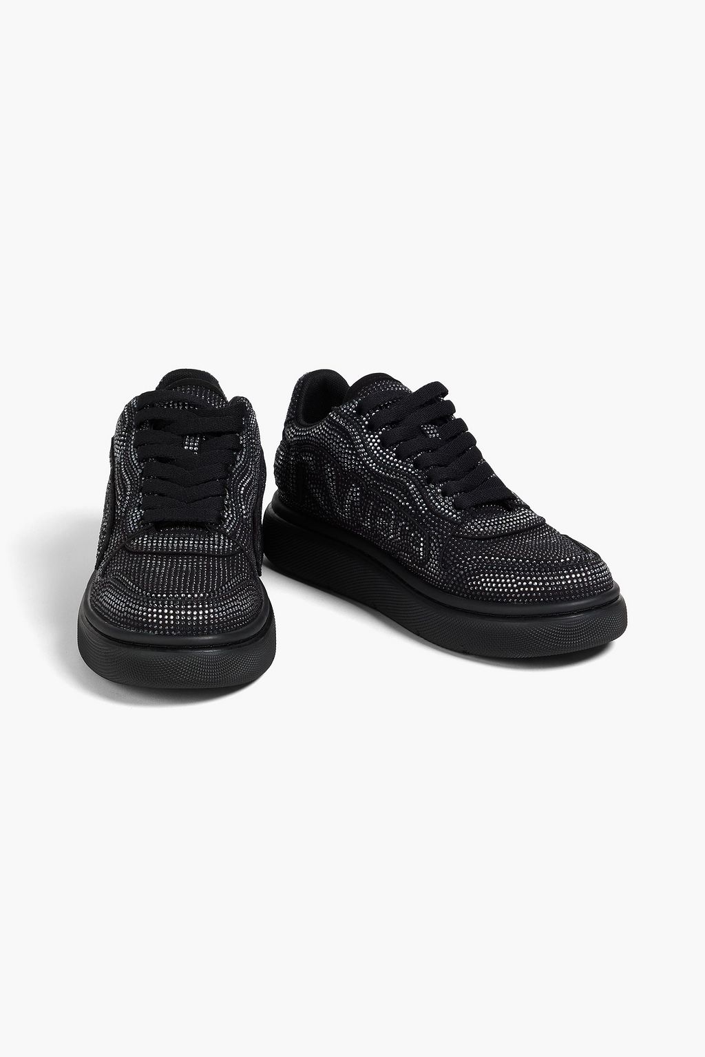 ALEXANDER WANG حذاء سنيكرز مزيّن بالكريستال