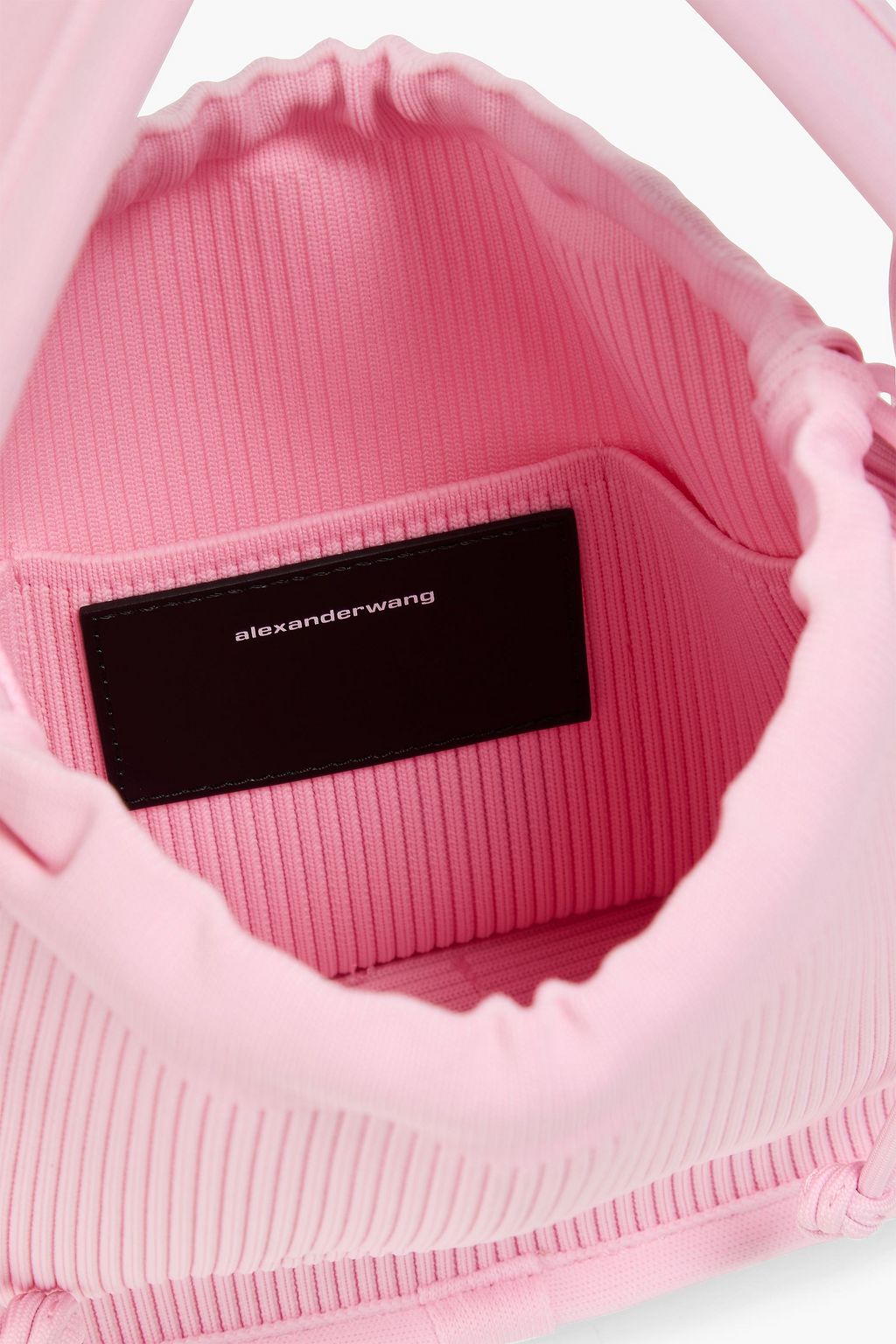 ALEXANDER WANG حقيبة توت ريان بحبكة بتصميم مضلّع
