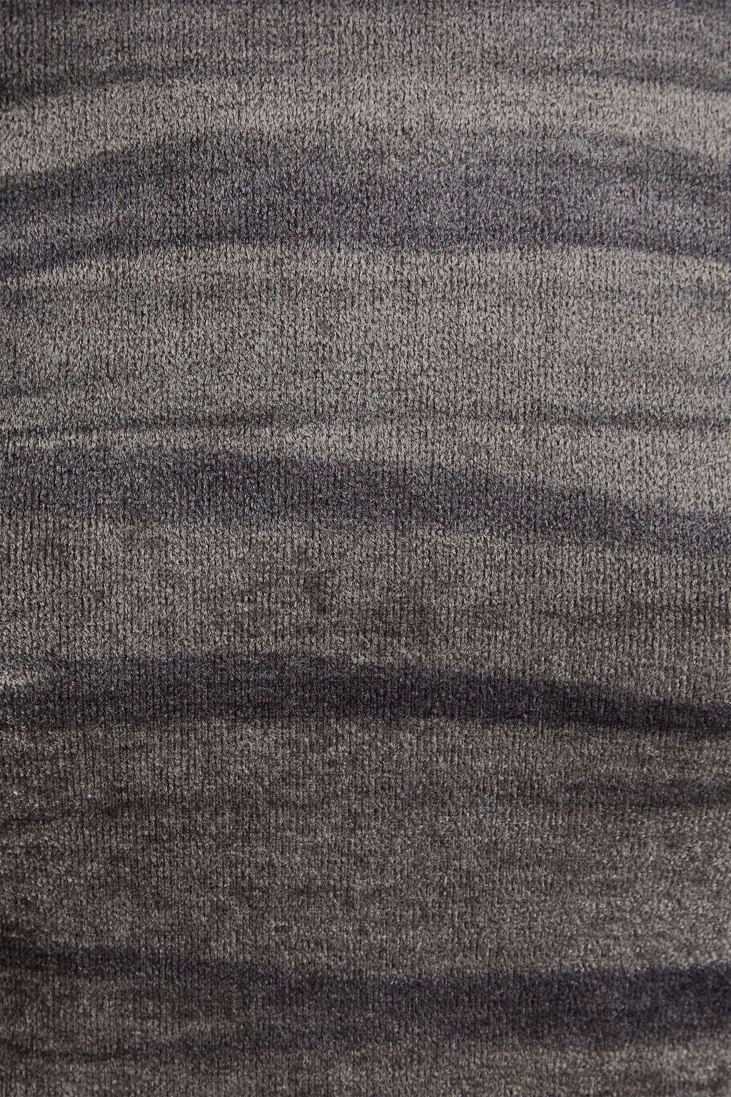 ALEXANDER WANG Printed knitted mini dress