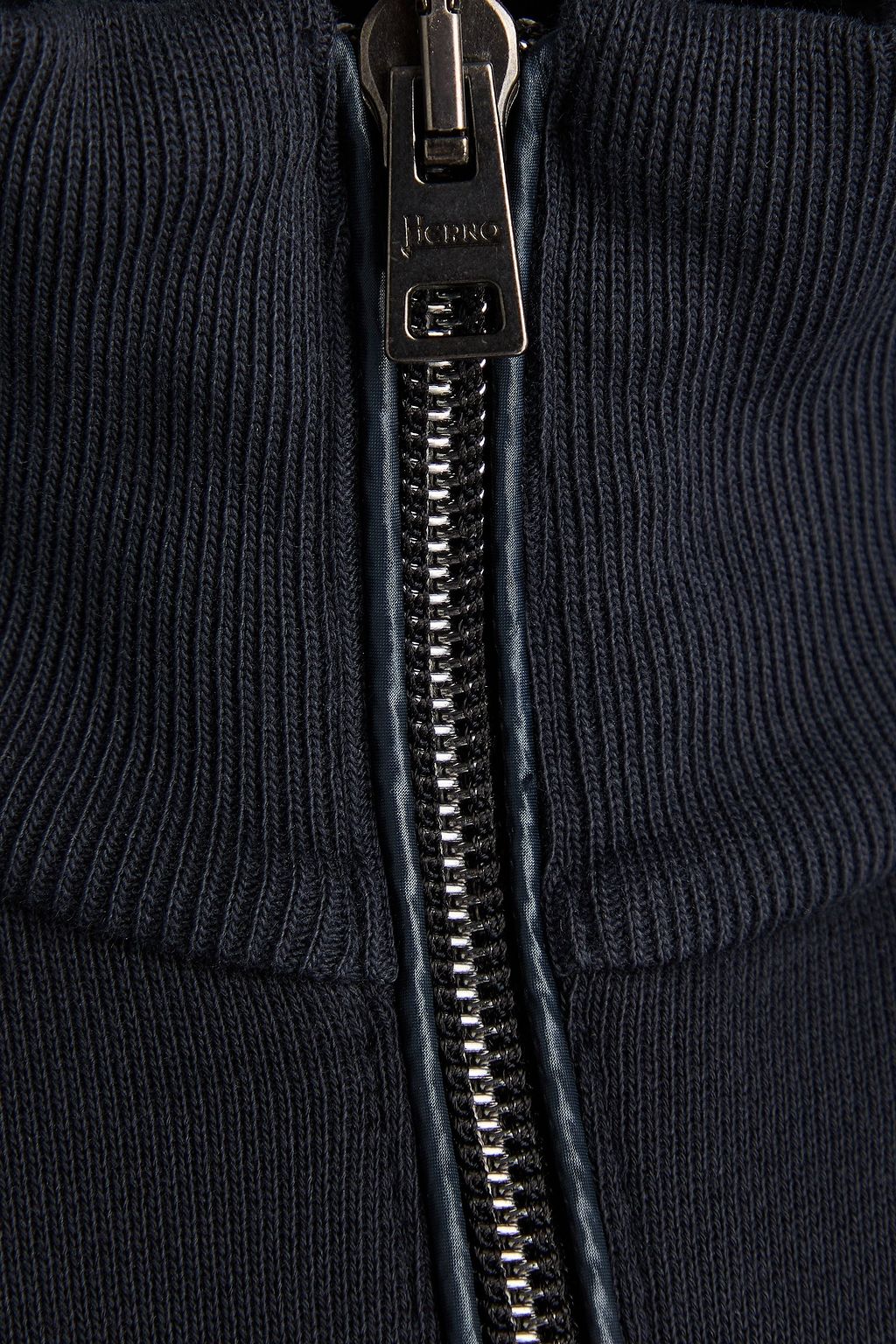 HERNO French cotton-terry sweatshirt