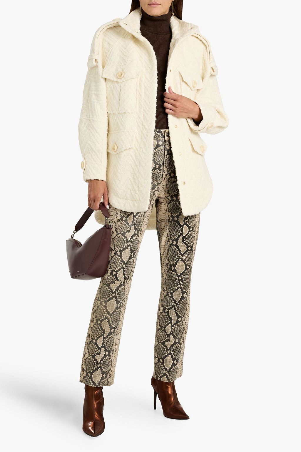 ZIMMERMANN Bouclé-tweed jacket