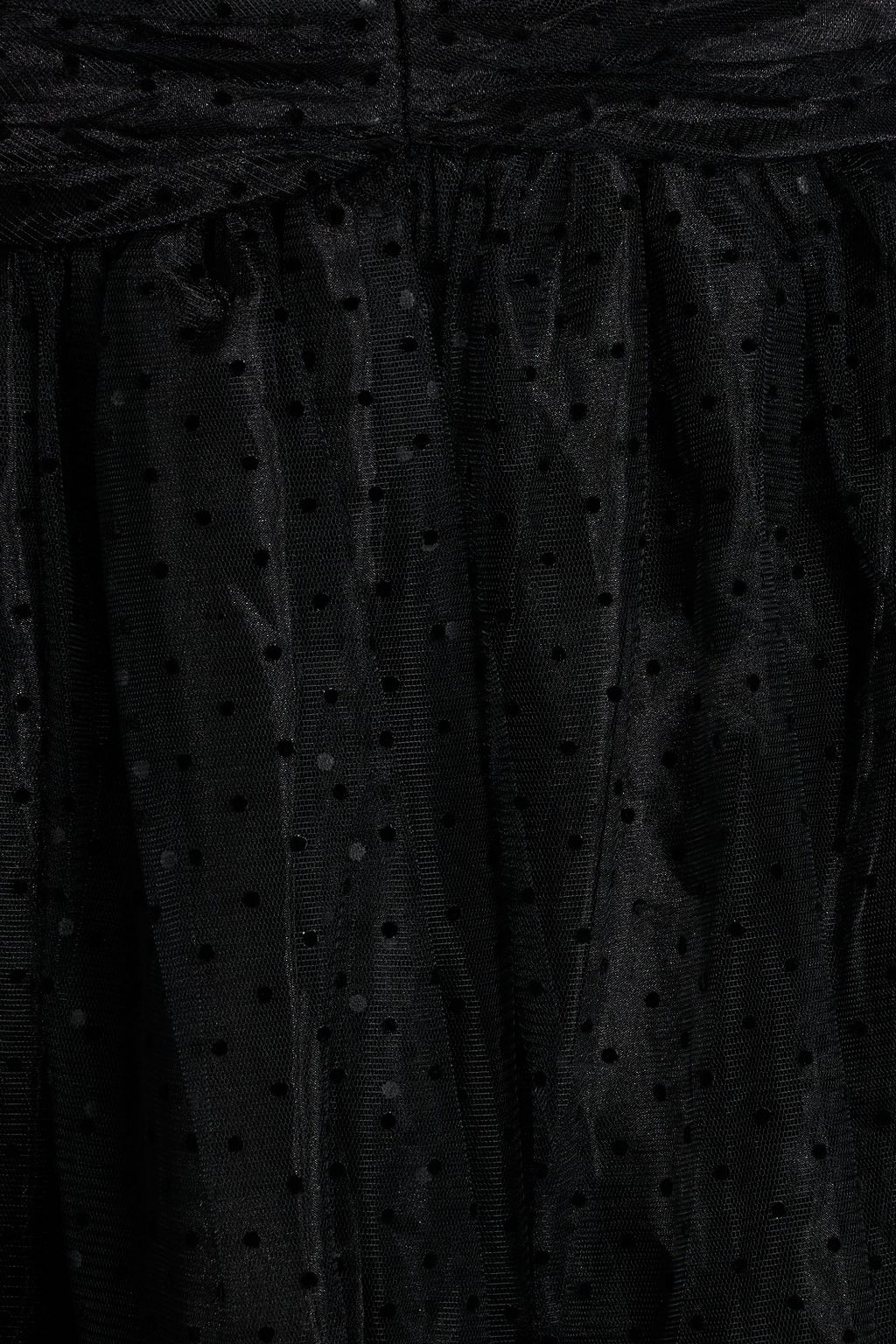 ZIMMERMANN Polka-dot flocked tulle mini dress