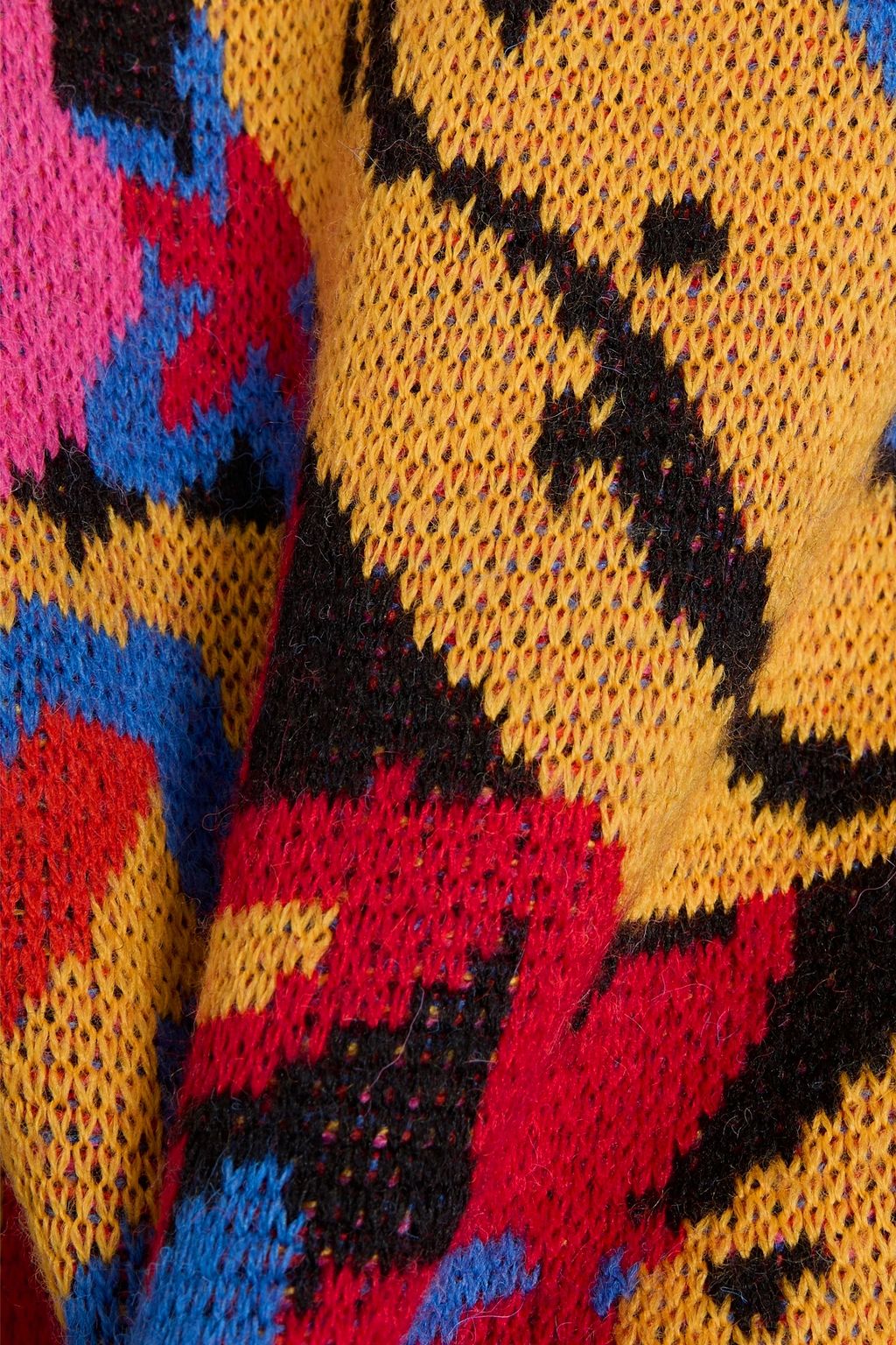 FARM RIO Intarsia wool sweater
