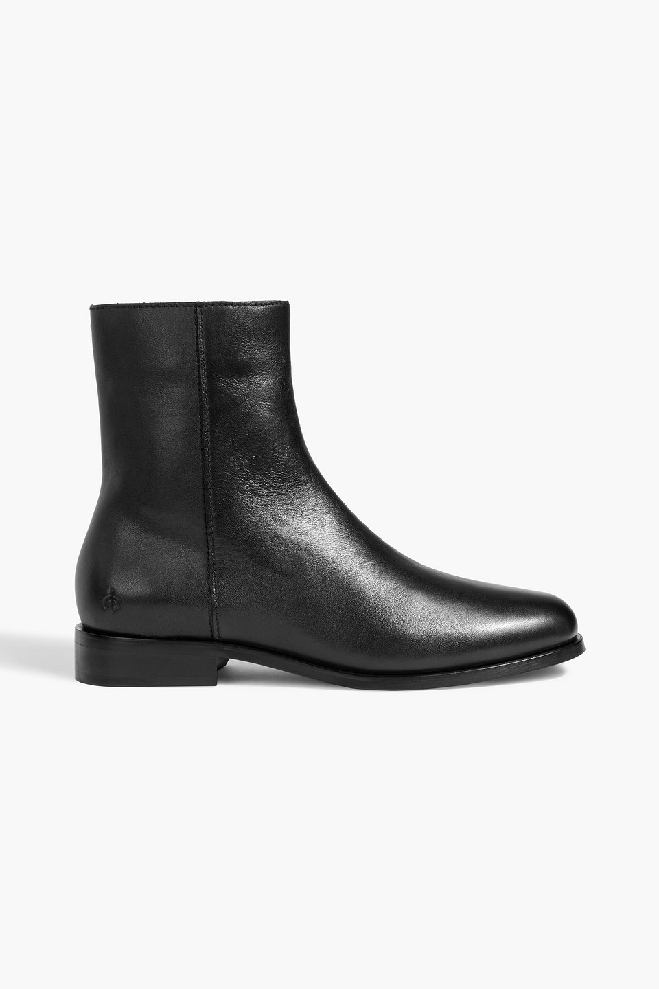 Rag & Bone Enzo Leather Boots In Black