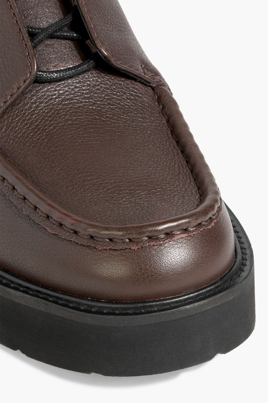 RAG & BONE Tucker pebbled-leather Oxford brogues