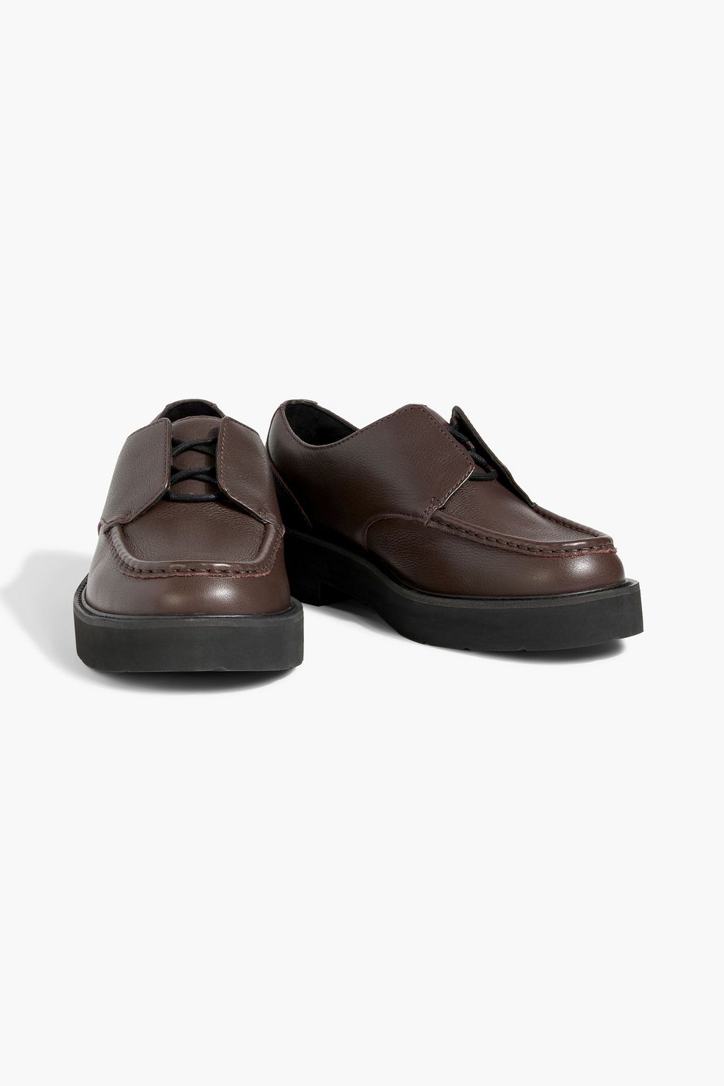 RAG & BONE Tucker pebbled-leather Oxford brogues