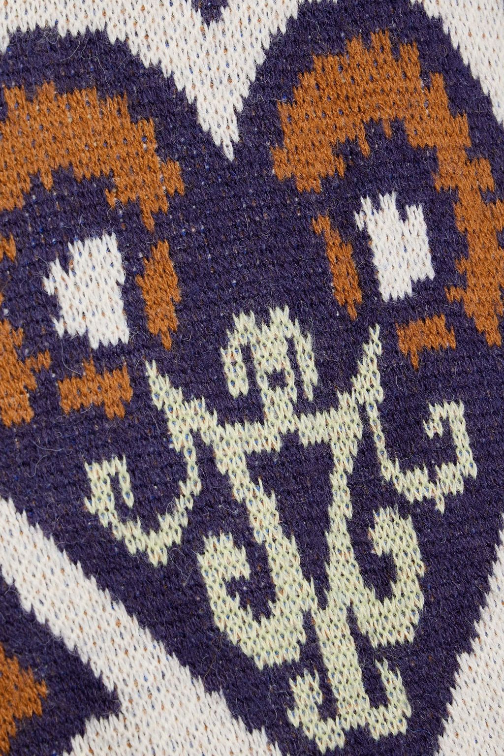 FARM RIO Jacquard-knit cardigan