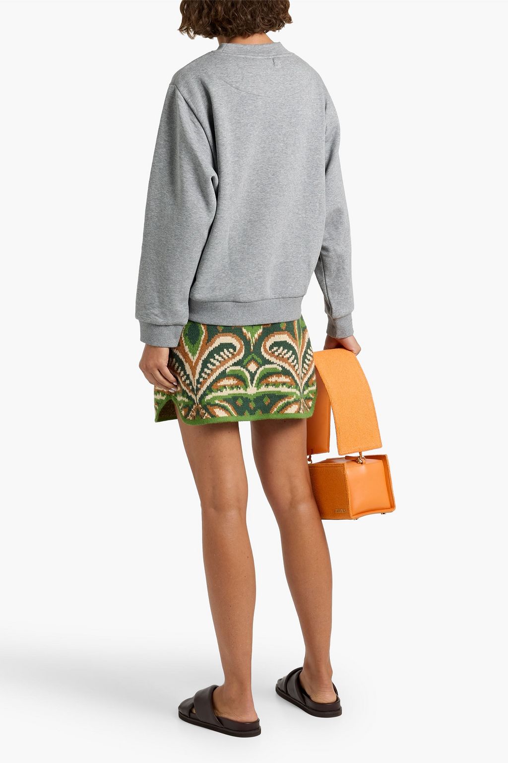 FARM RIO Printed fleece sweatshirt