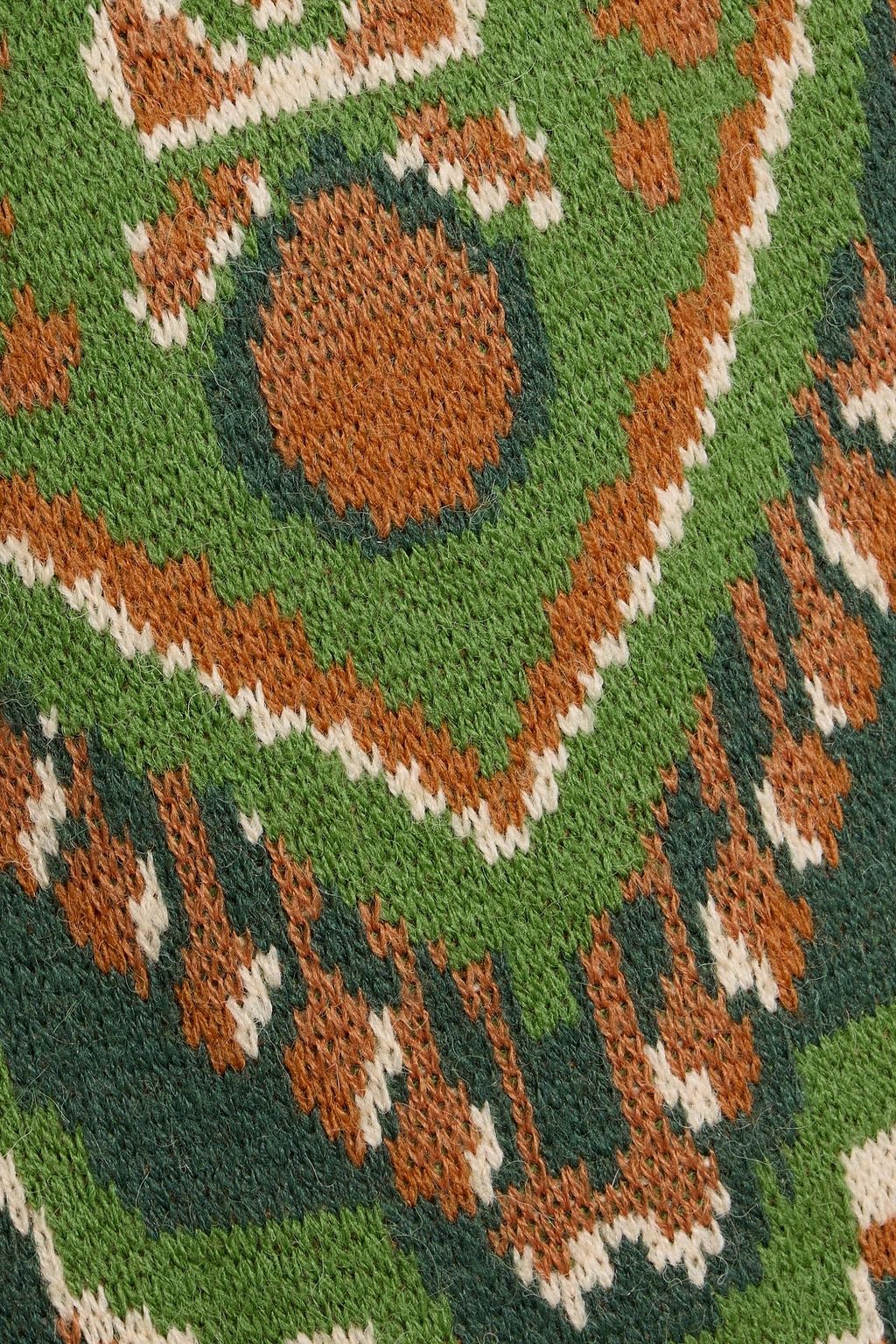 FARM RIO Jacquard-knit mini skirt