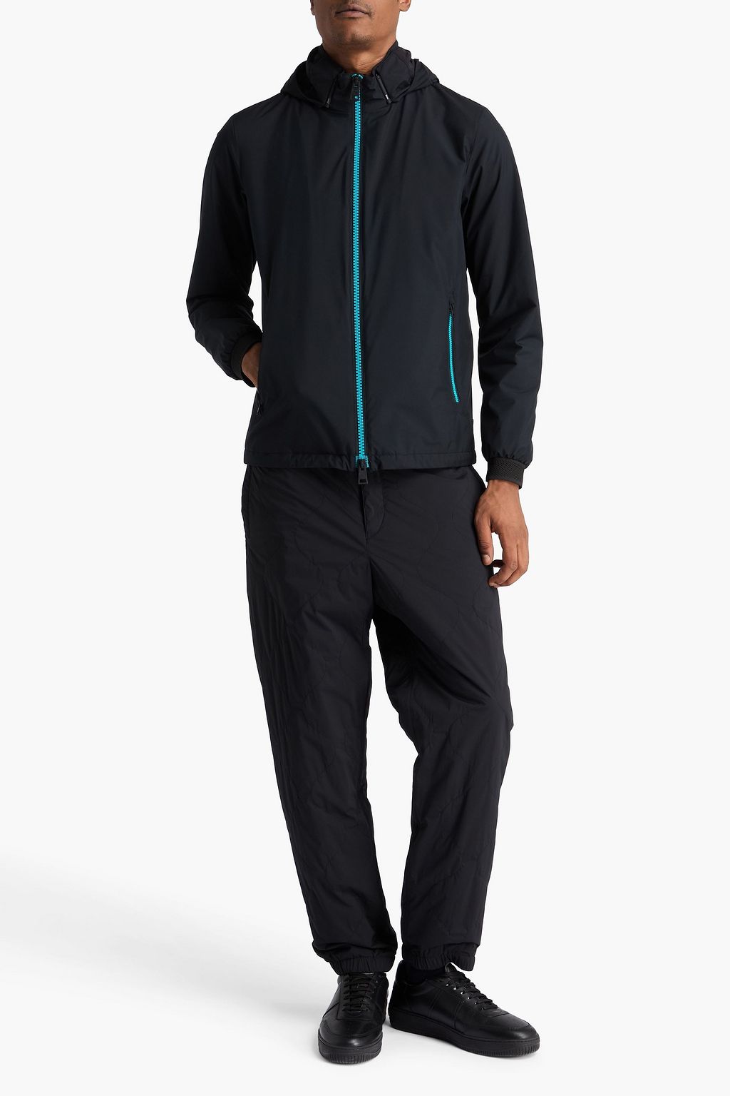 HERNO Shell hooded jacket