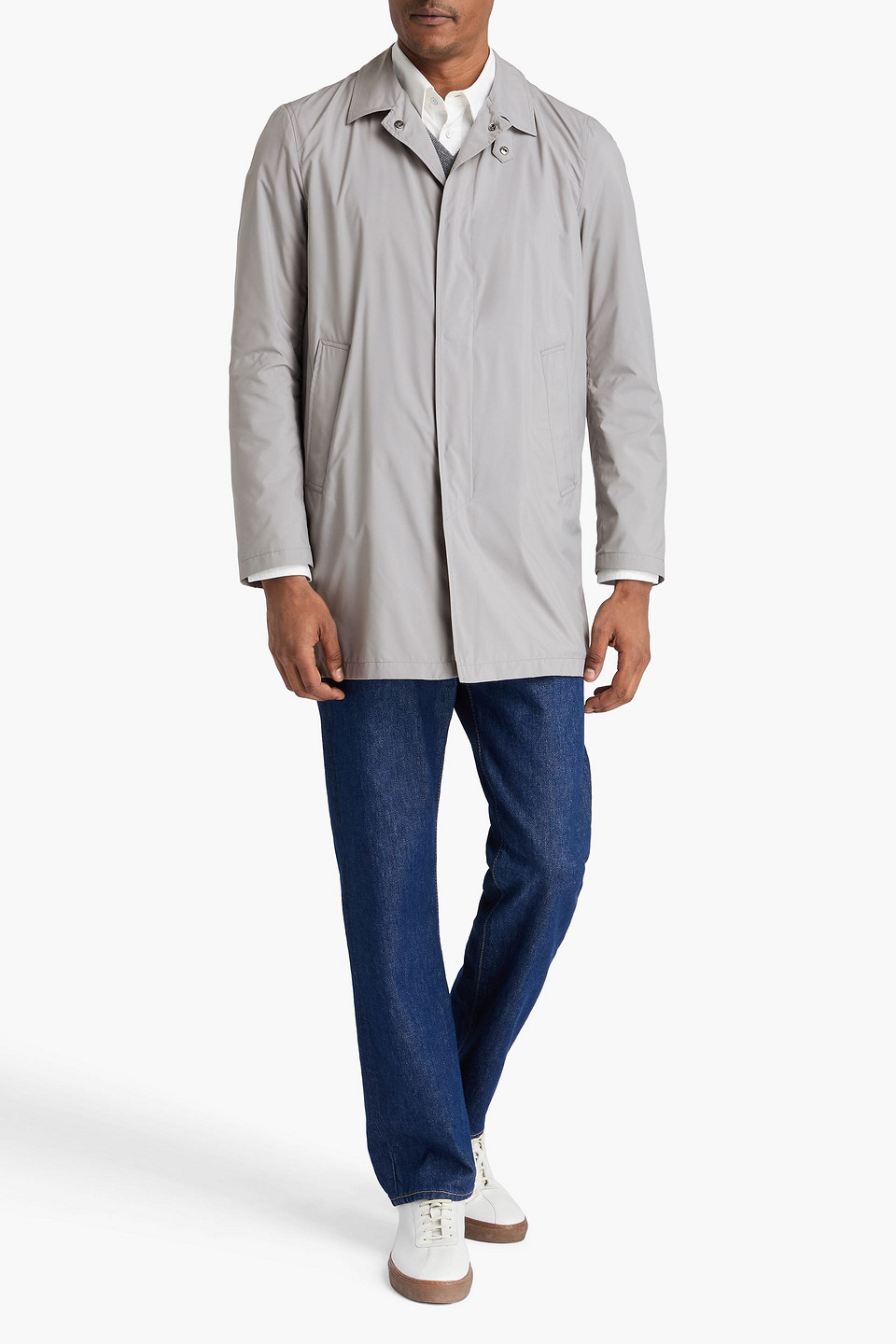  Herno - Shell Raincoat - Gray - It 50 