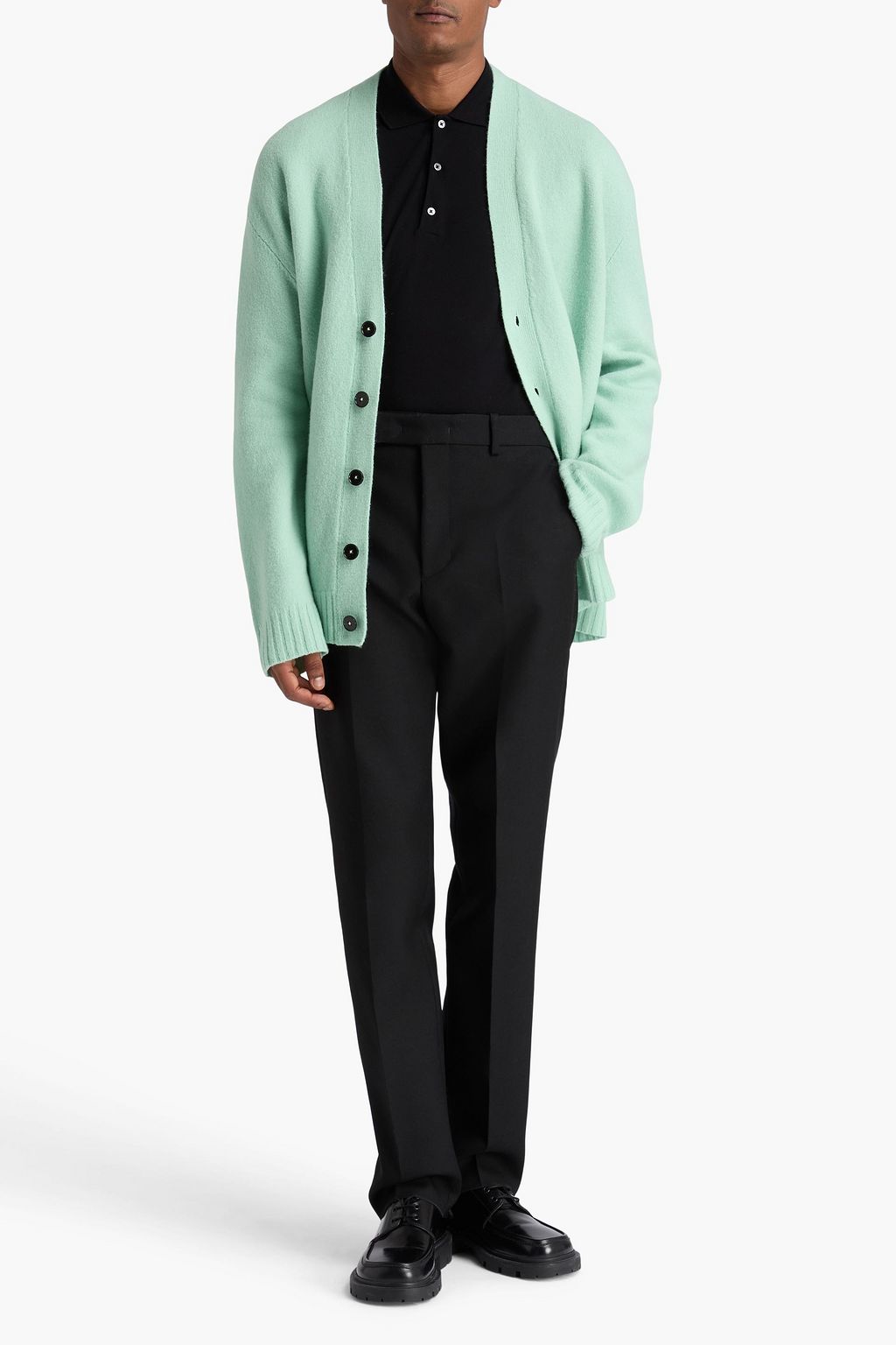 JIL SANDER Wool-twill pants
