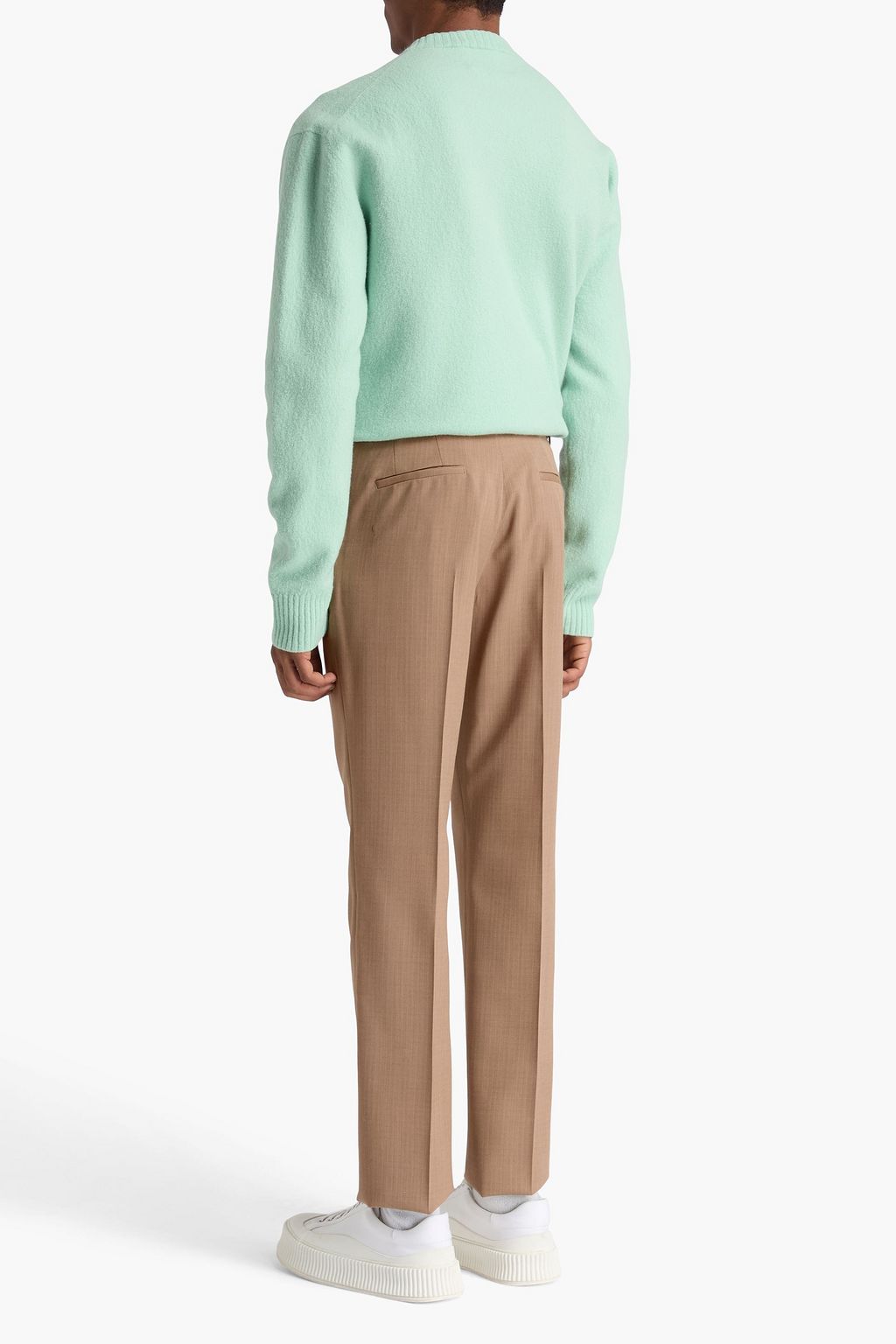 JIL SANDER Slim-fit wool pants
