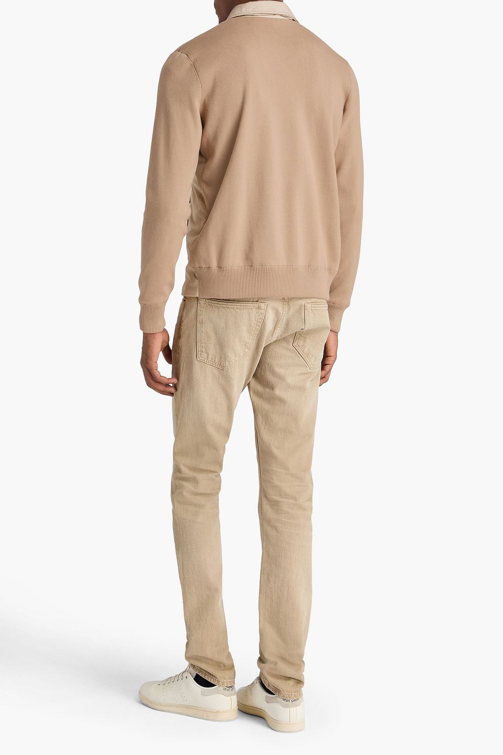 HERNO Cotton-paneled shell jacket