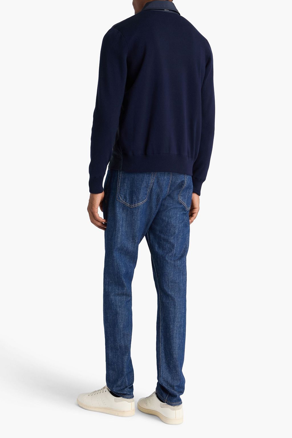 HERNO Cotton-paneled shell jacket