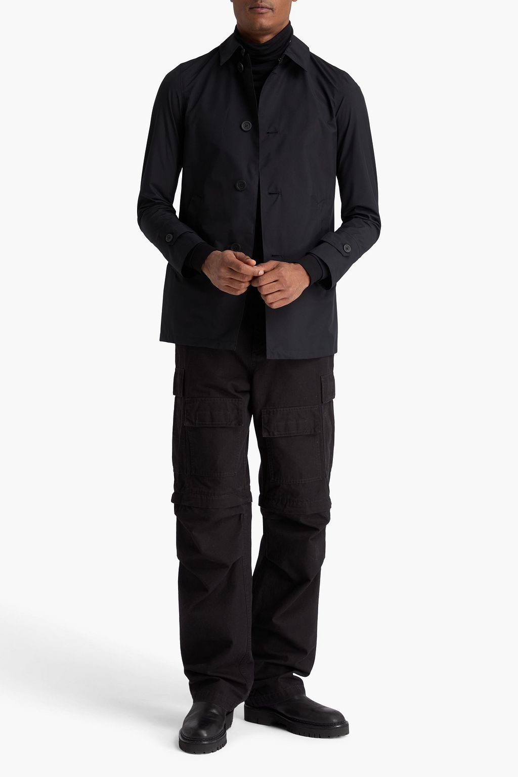 HERNO Laminar shell raincoat