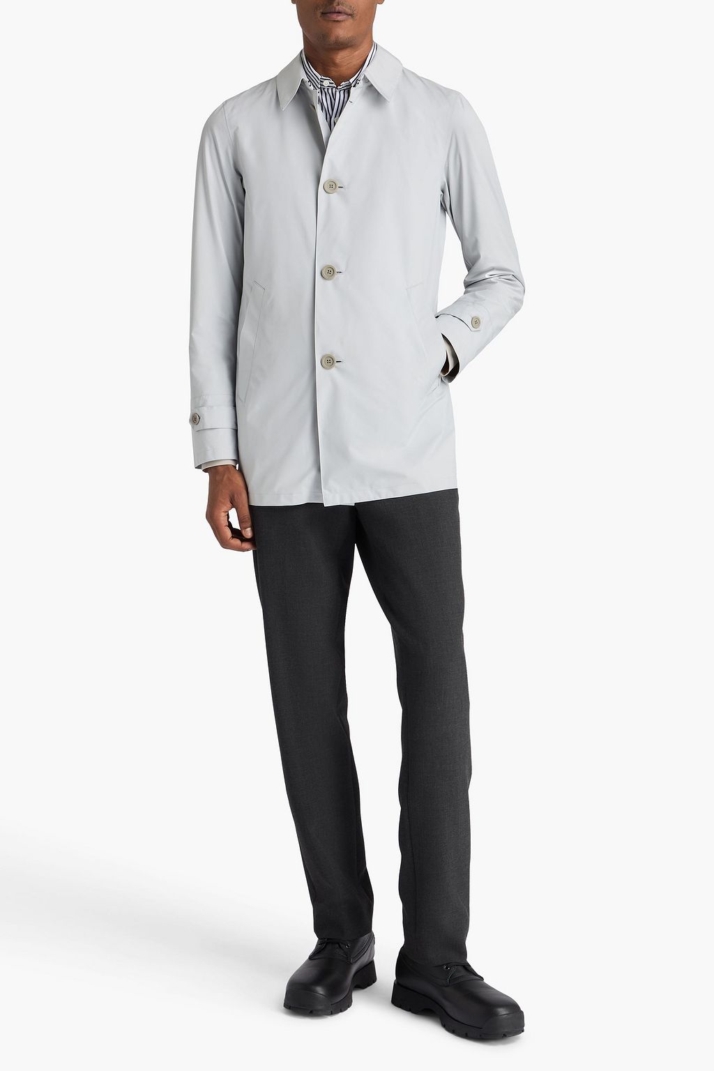 HERNO Laminar shell raincoat