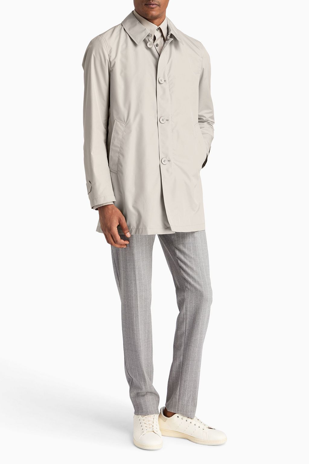 HERNO Laminar shell raincoat