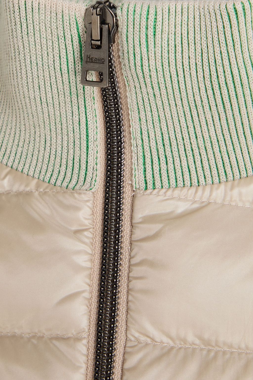 HERNO Quilted stretch-shell bomber jacket