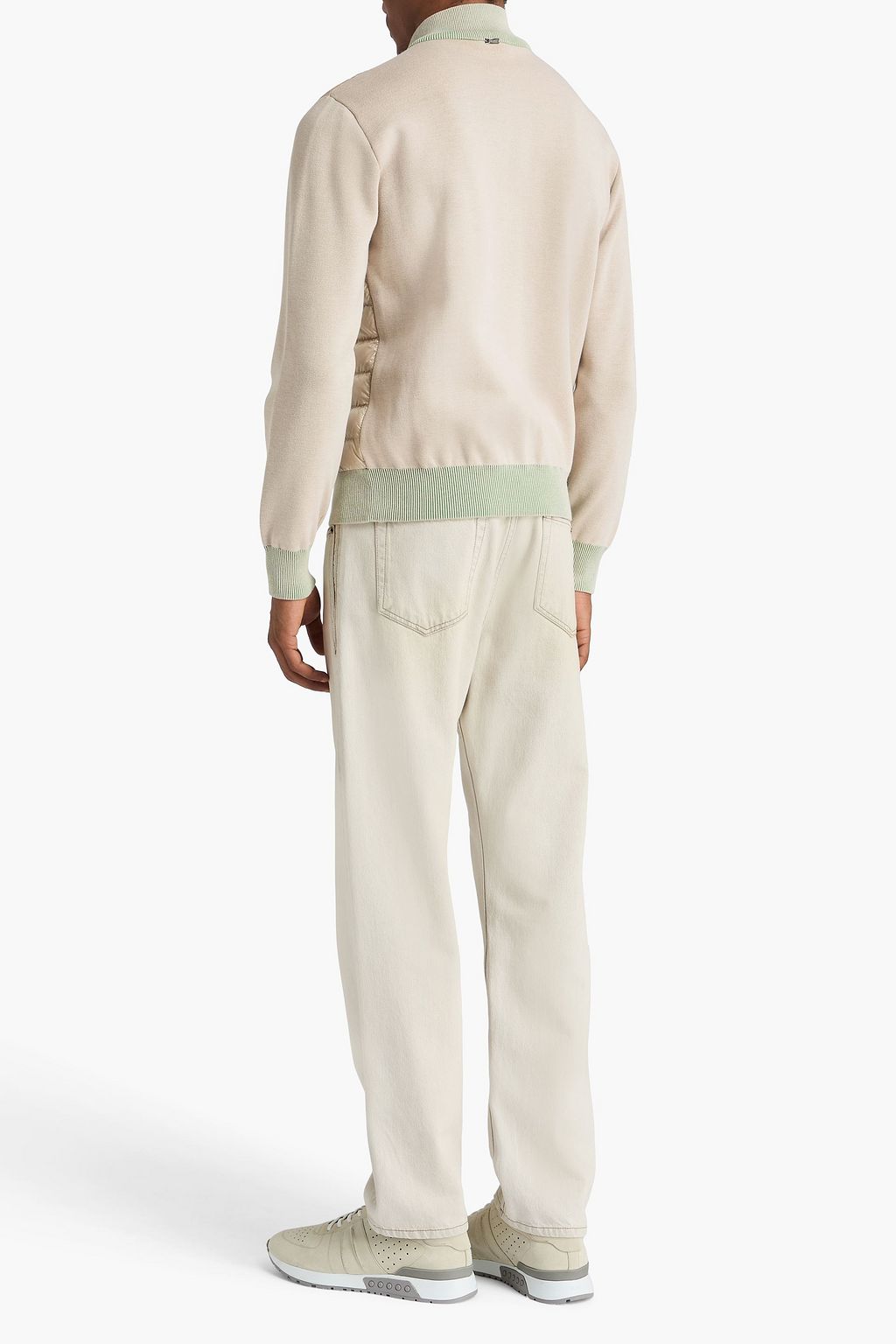 HERNO Quilted stretch-shell bomber jacket