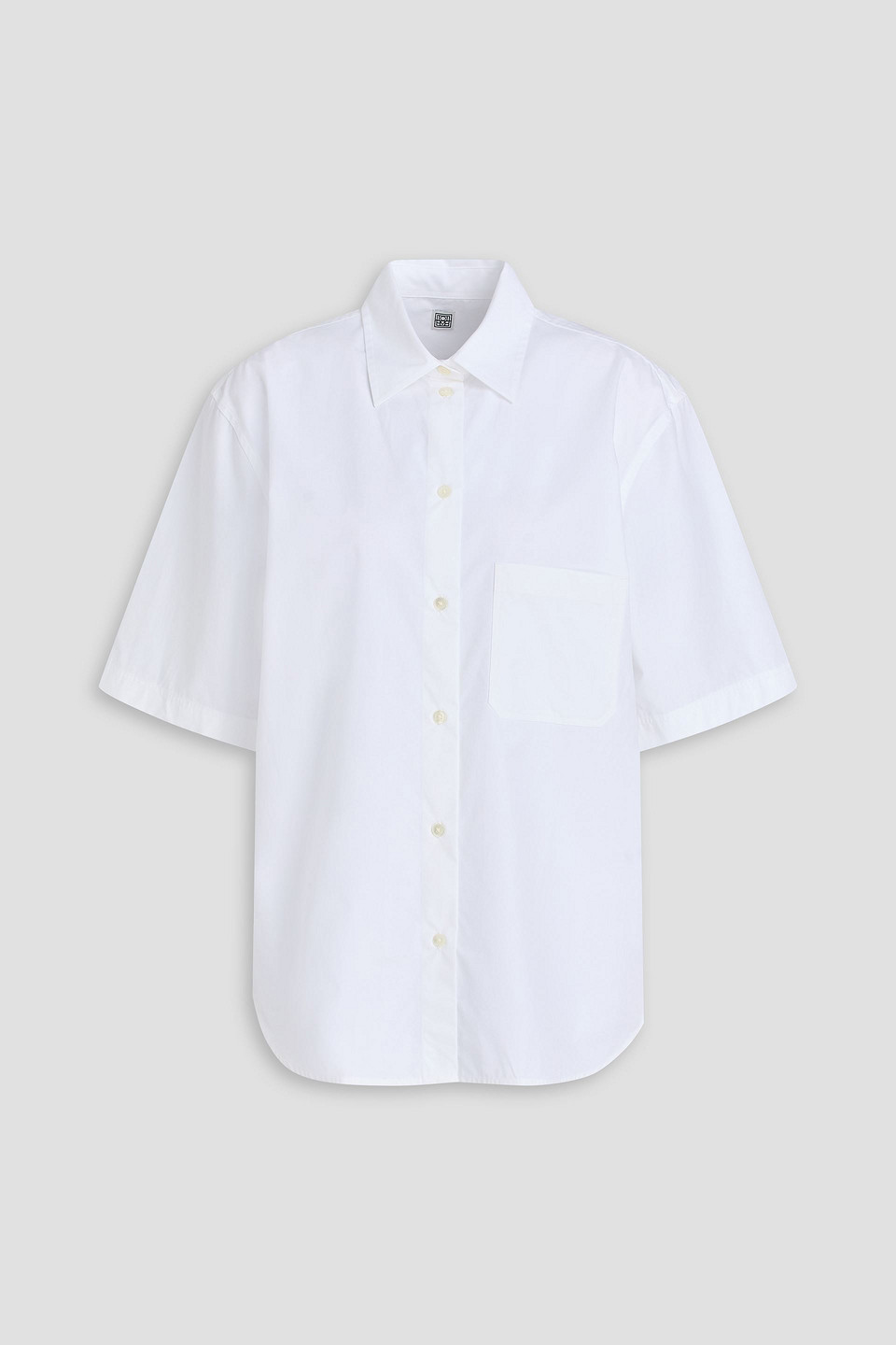 Totême Cotton-poplin Shirt In White