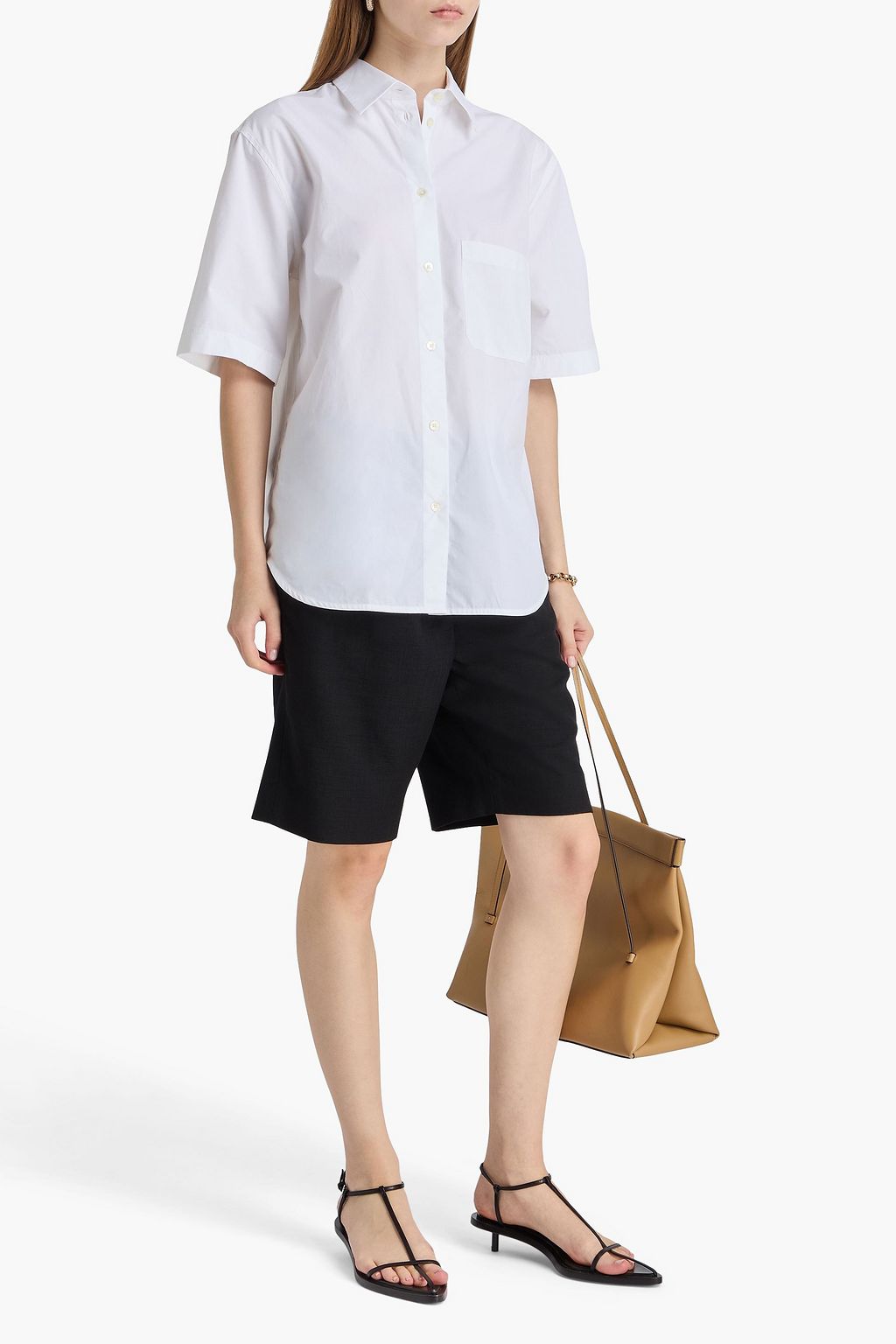 TOTEME Cotton-poplin shirt