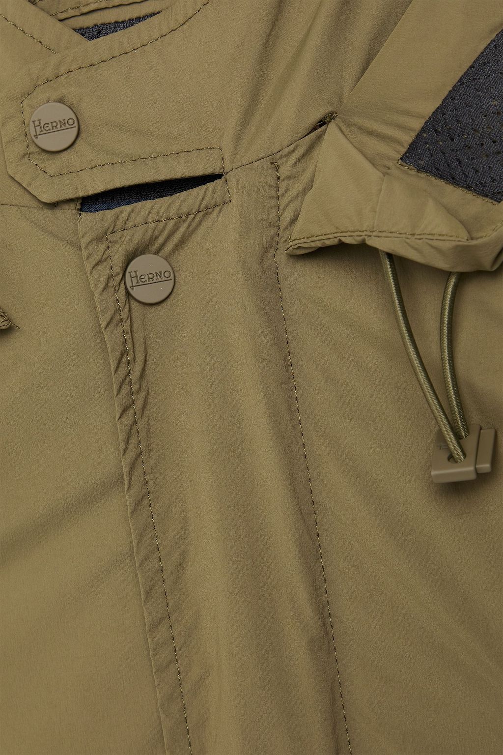 HERNO Shell hooded jacket