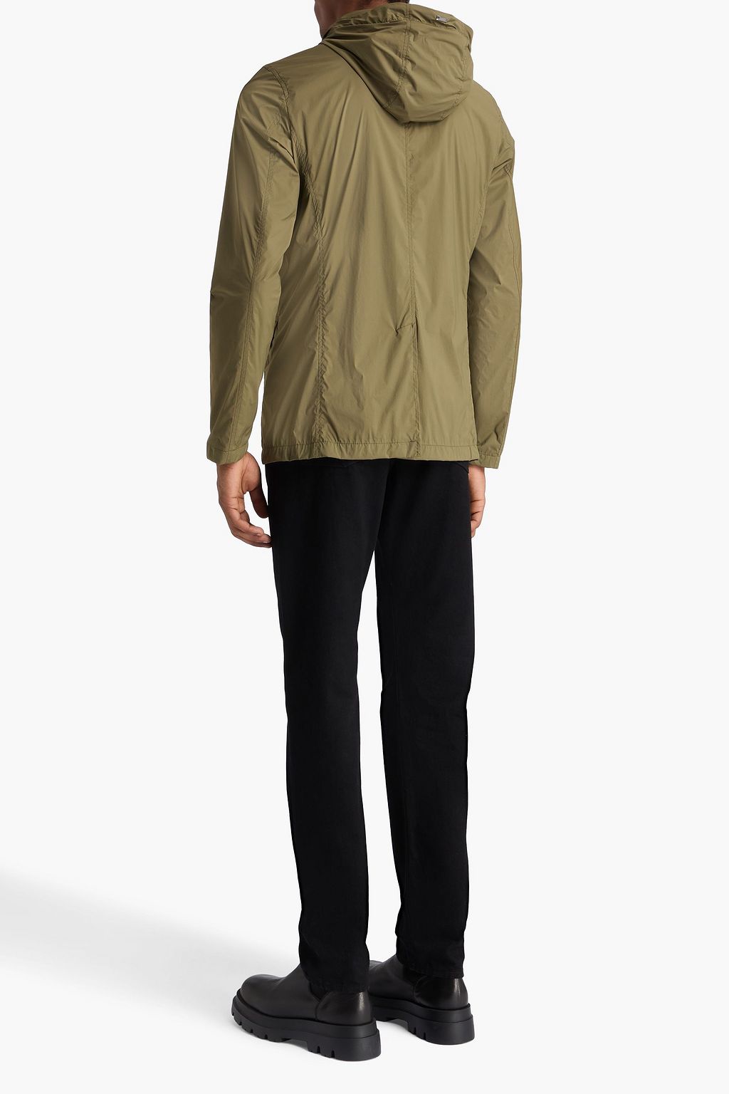 HERNO Shell hooded jacket