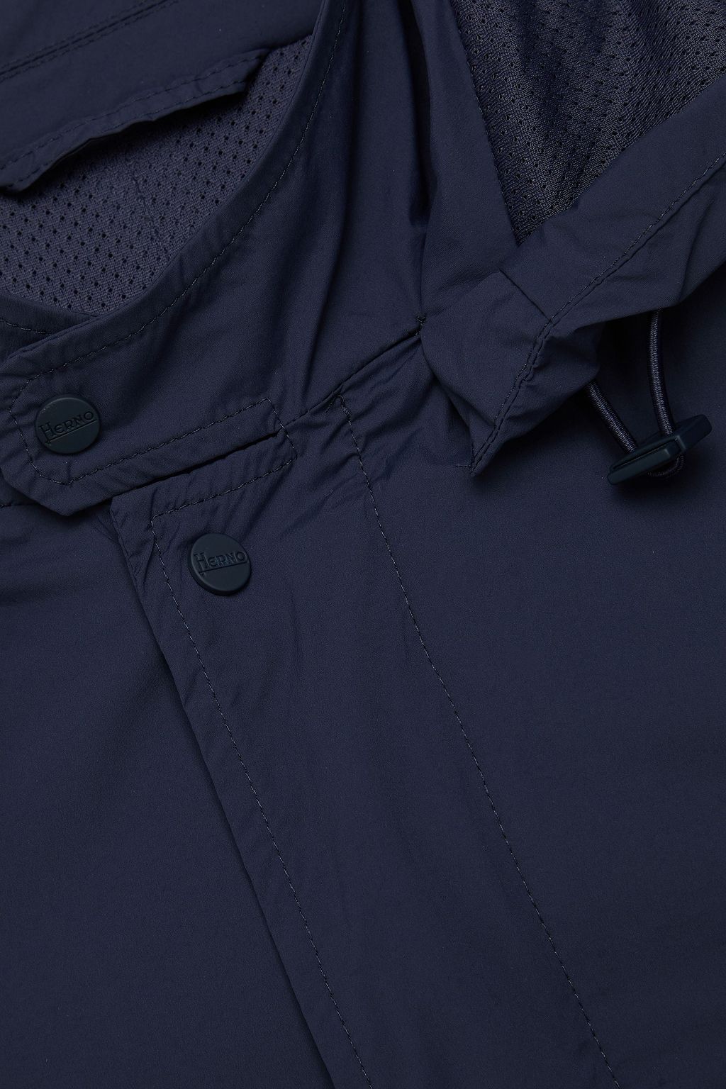 HERNO Shell hooded jacket