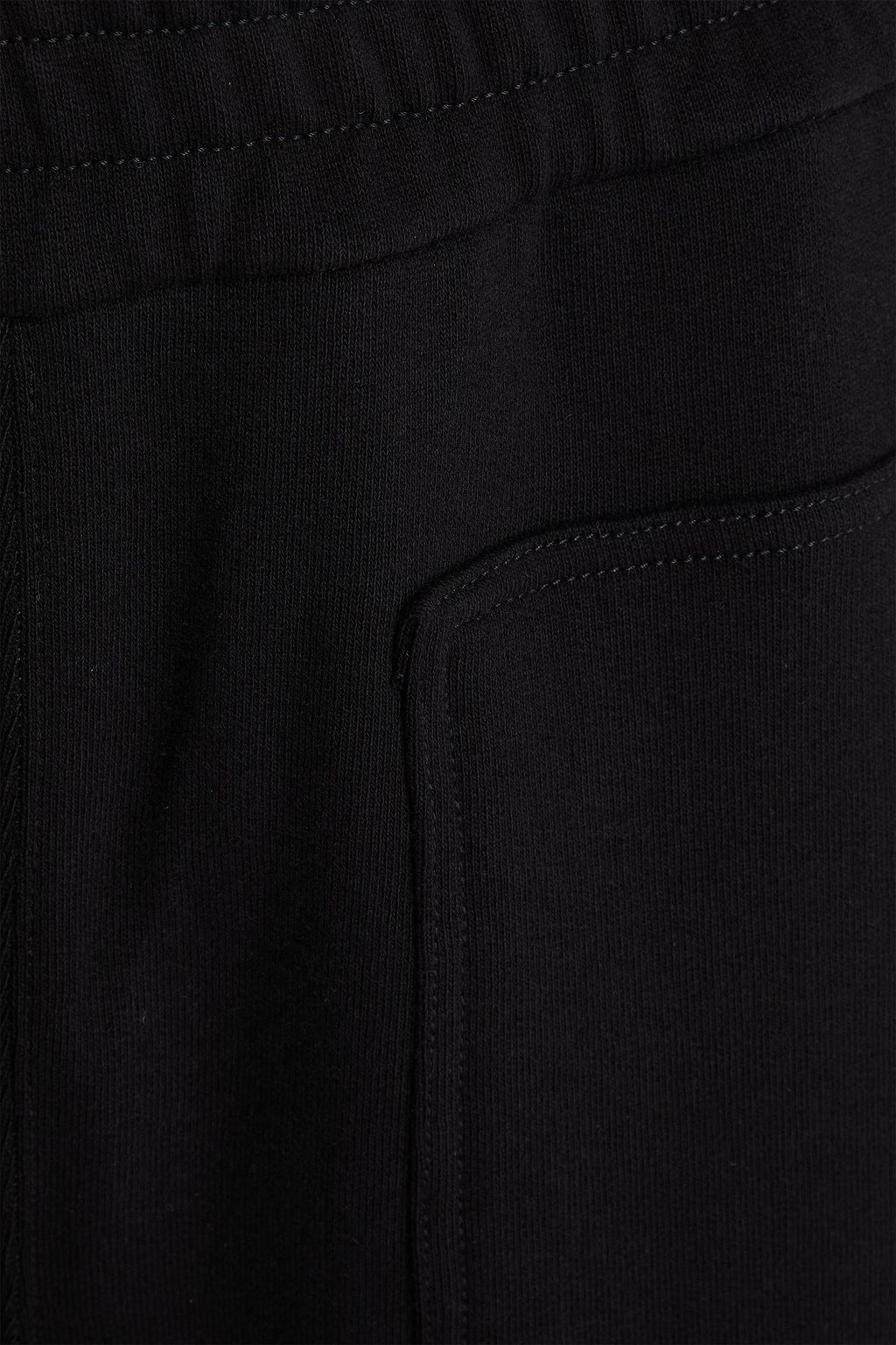 JIL SANDER Cotton-blend fleece sweatpants