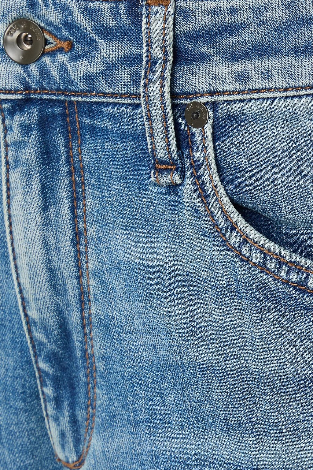 RAG & BONE Fit 3 slim-fit faded denim jeans