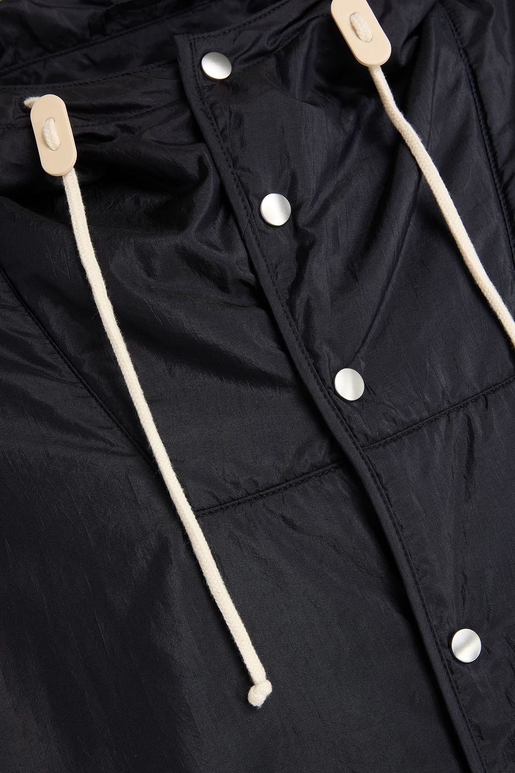 JIL SANDER Shell hooded jacket