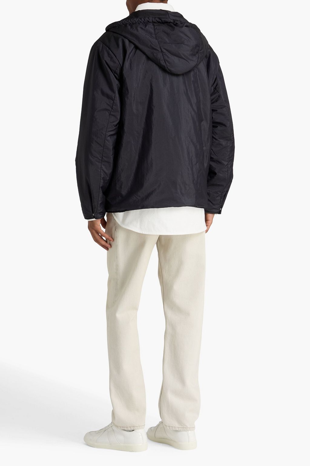 JIL SANDER Shell hooded jacket