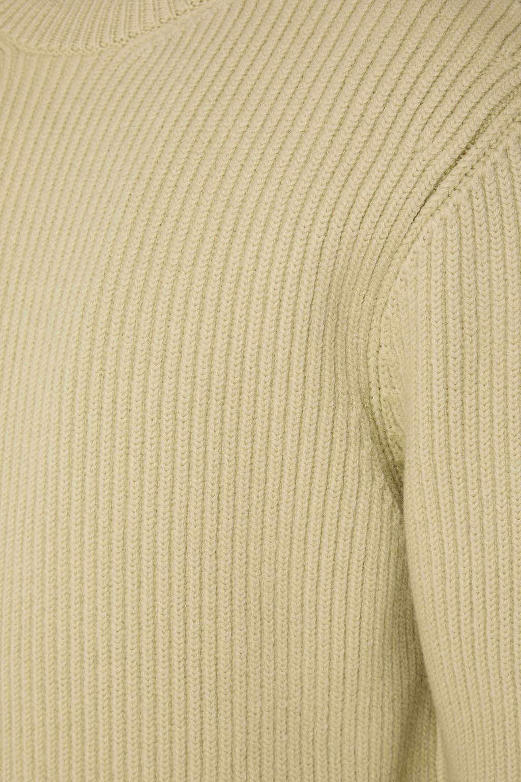 JIL SANDER Ribbed wool sweater
