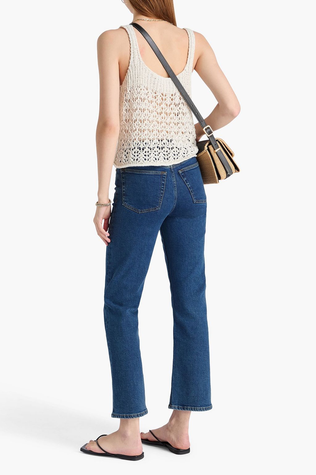 RE/DONE 70s high-rise bootcut jeans