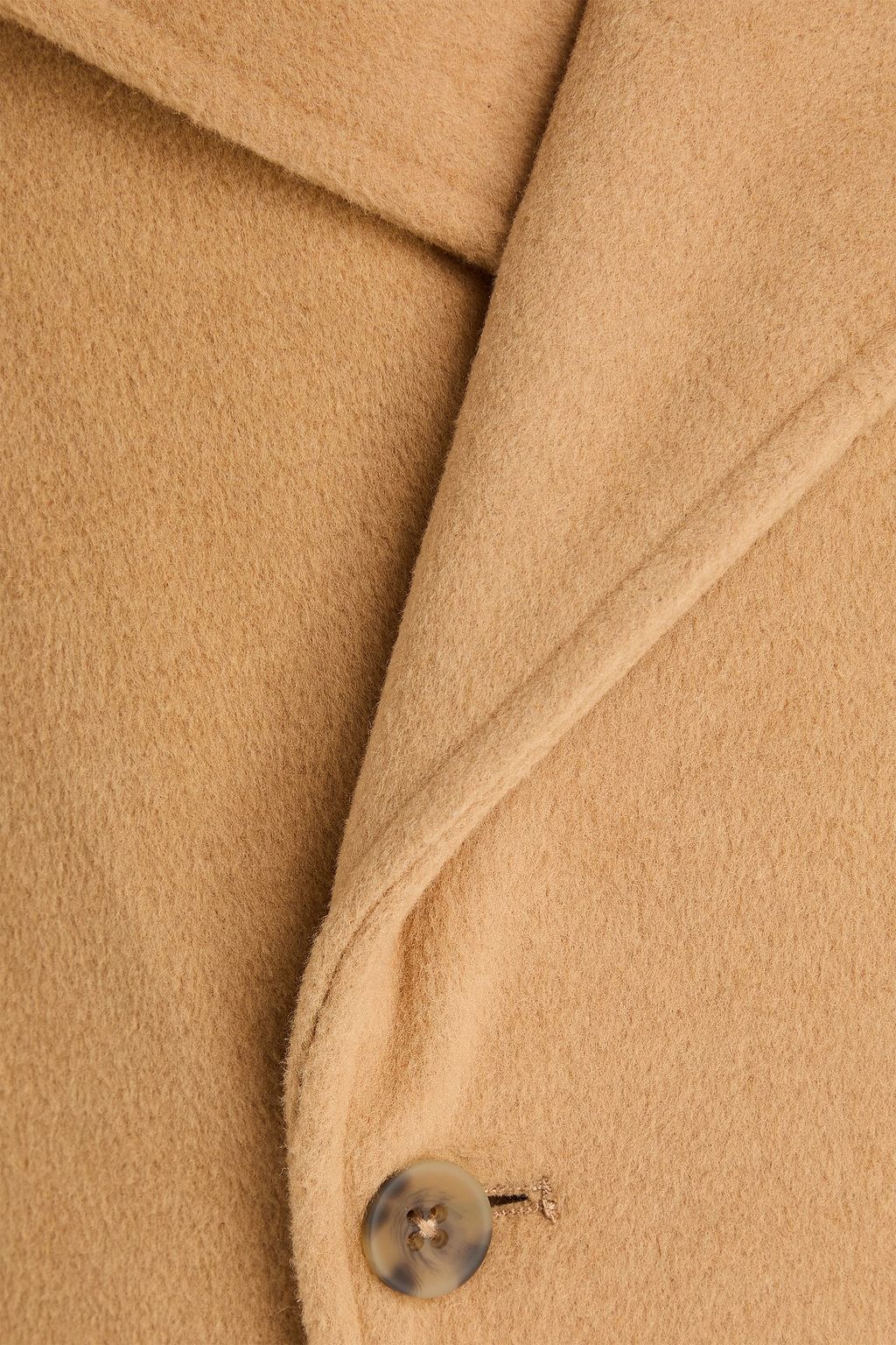 PAIGE Adamson double-breasted brushed-felt coat